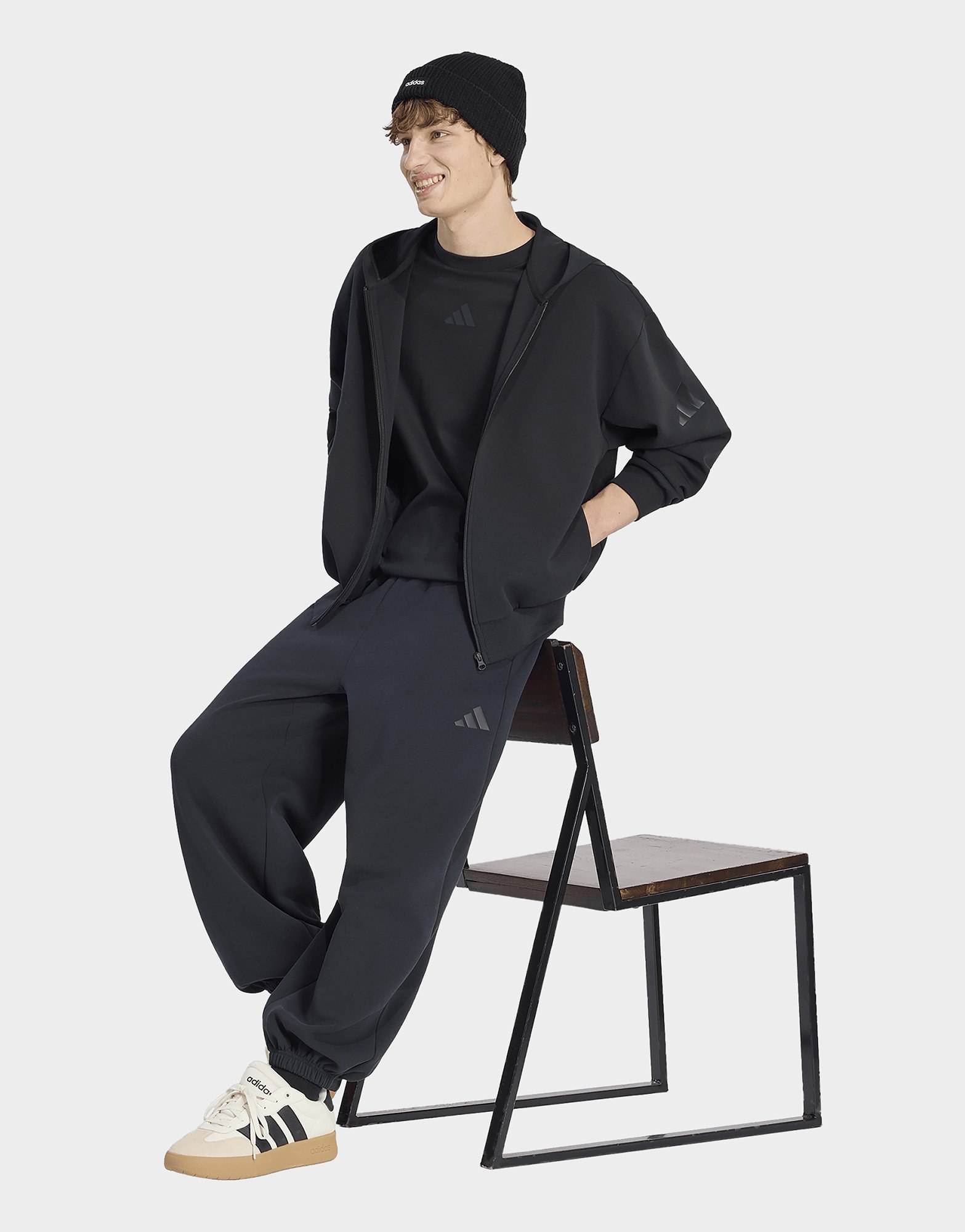 adidas Soft Lux Kapuzenjacke