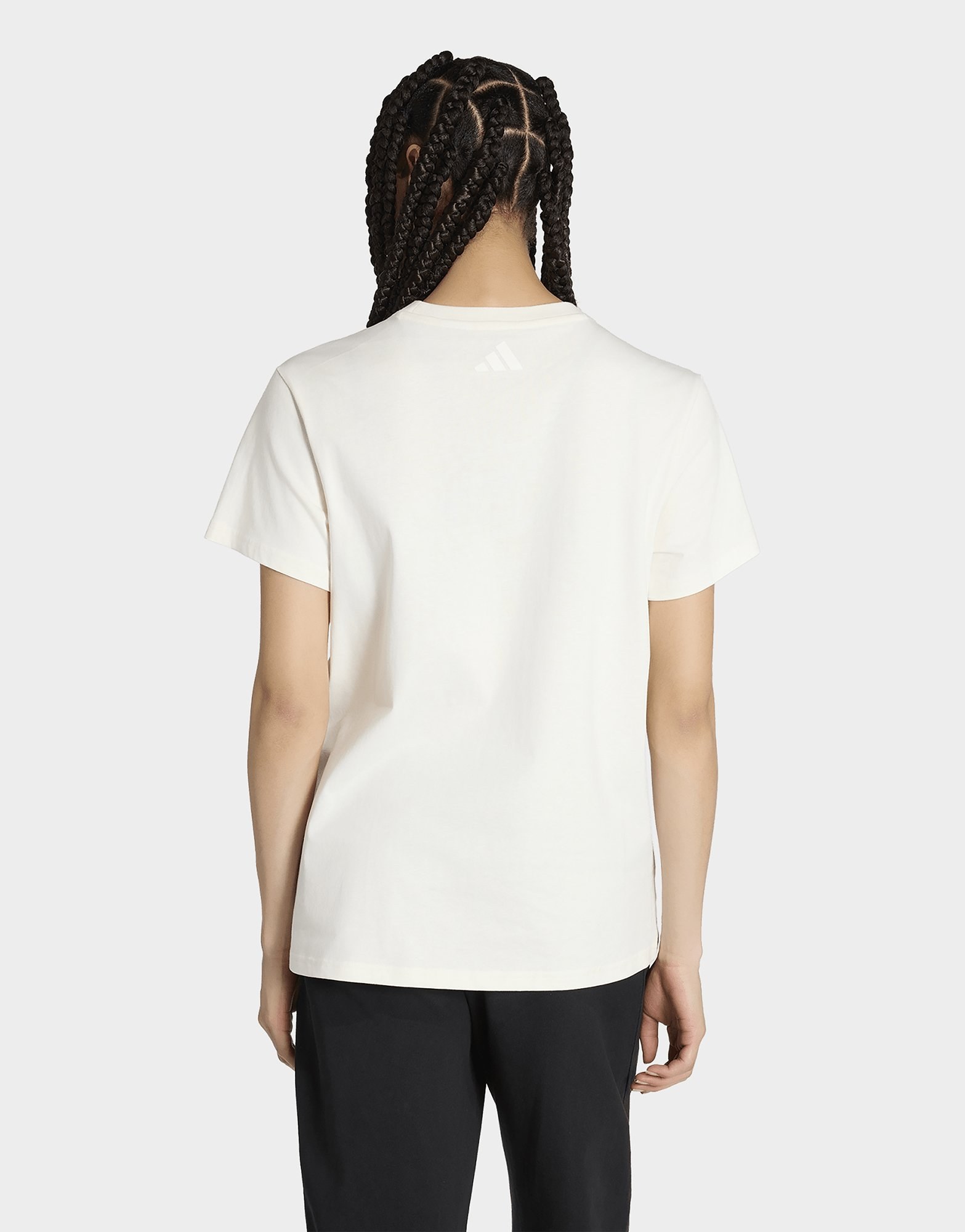 adidas Locker Geschnittenes Floral Grafik T-shirt 2