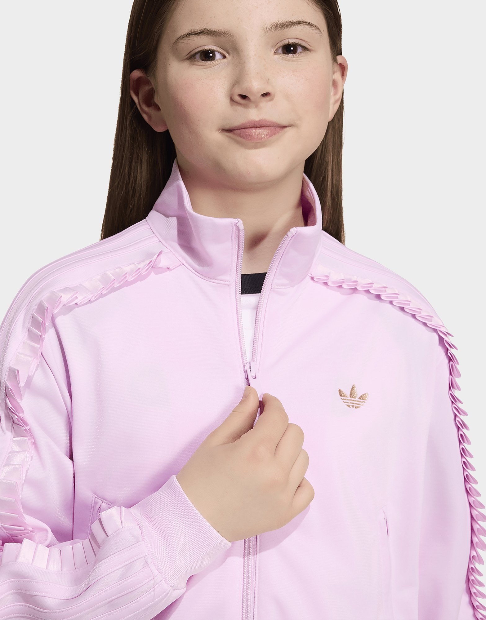 adidas Firebird Track Top, Locker Geschnitten, Kurz