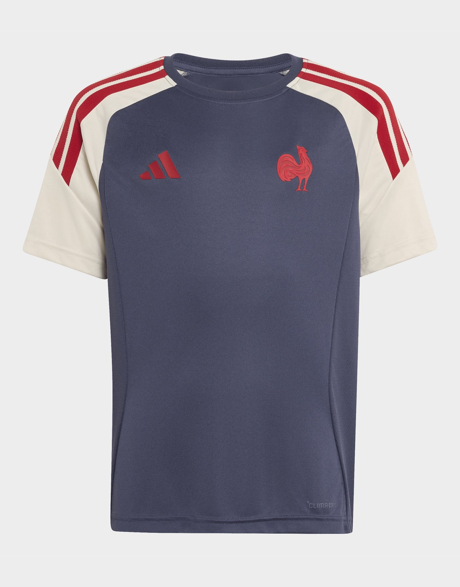 adidas Frankreich Rugby Kids Performance Trikot