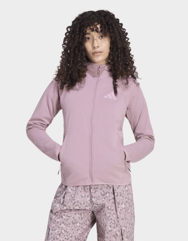 adidas Terrex Xperior Climawarm+ Ventknit Fleece-kapuzenjacke