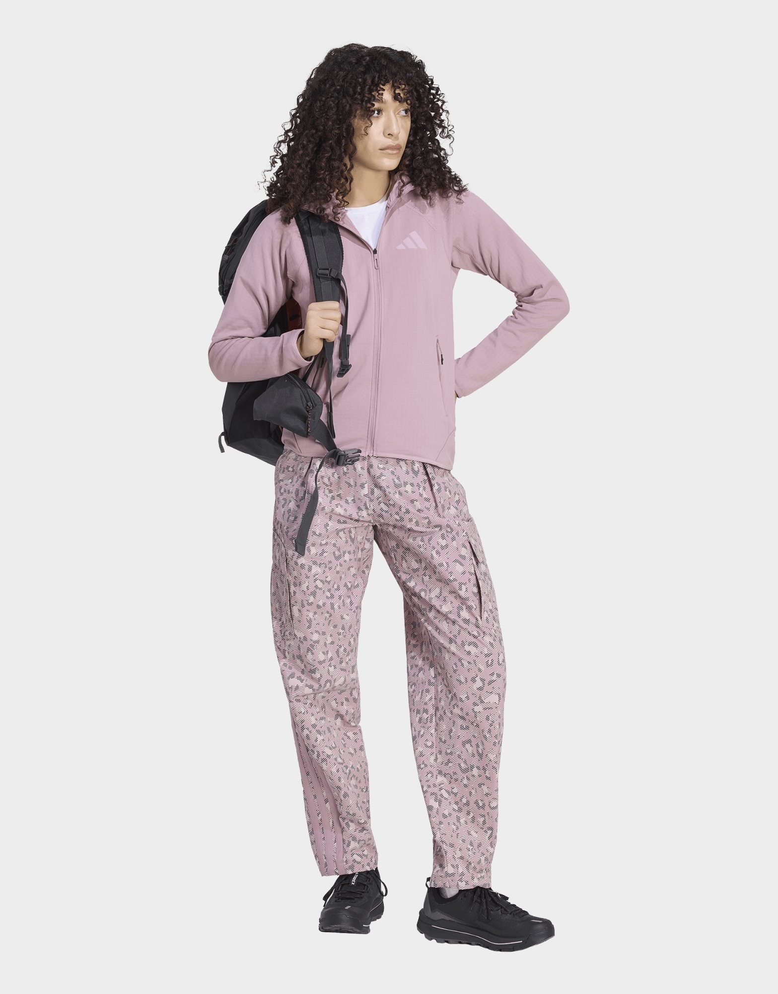adidas Terrex Xperior Climawarm+ Ventknit Fleece-kapuzenjacke