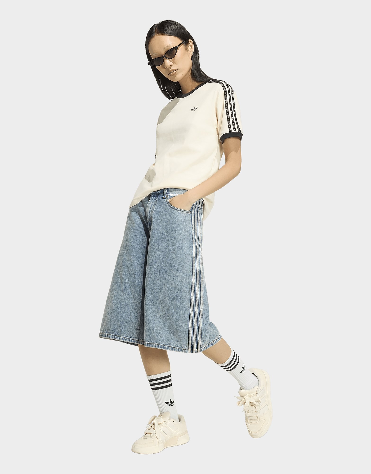 adidas 3-streifen T-shirt