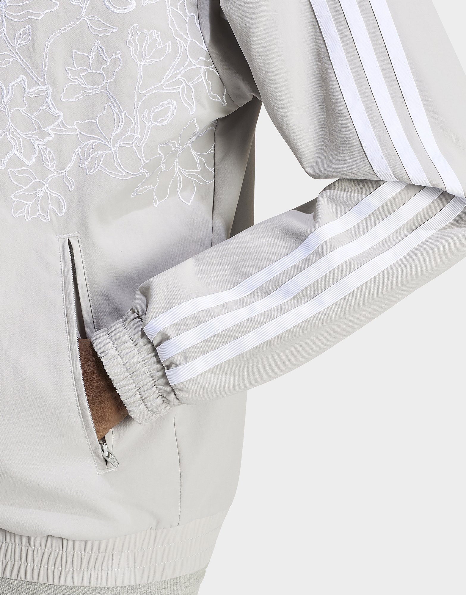 adidas Floral Gfx Firebird Loose Originals Jacke
