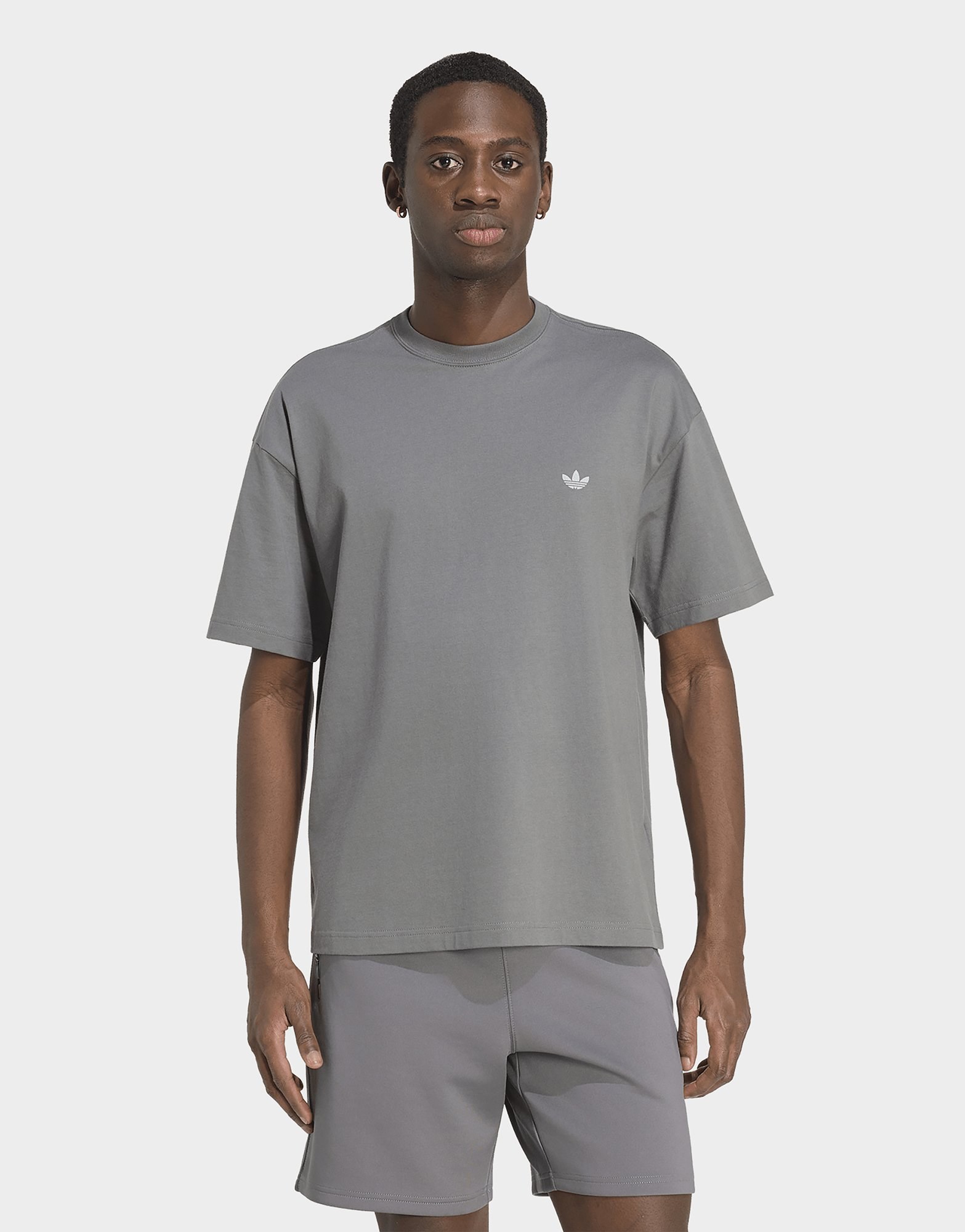 adidas TREFOIL ESSENTIALS SPACER T-SHIRT, LOCKER GESCHNITTEN