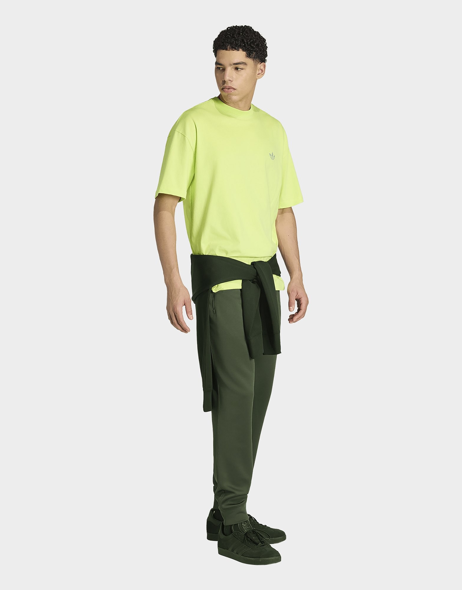 adidas TREFOIL ESSENTIALS SPACER T-SHIRT, LOCKER GESCHNITTEN