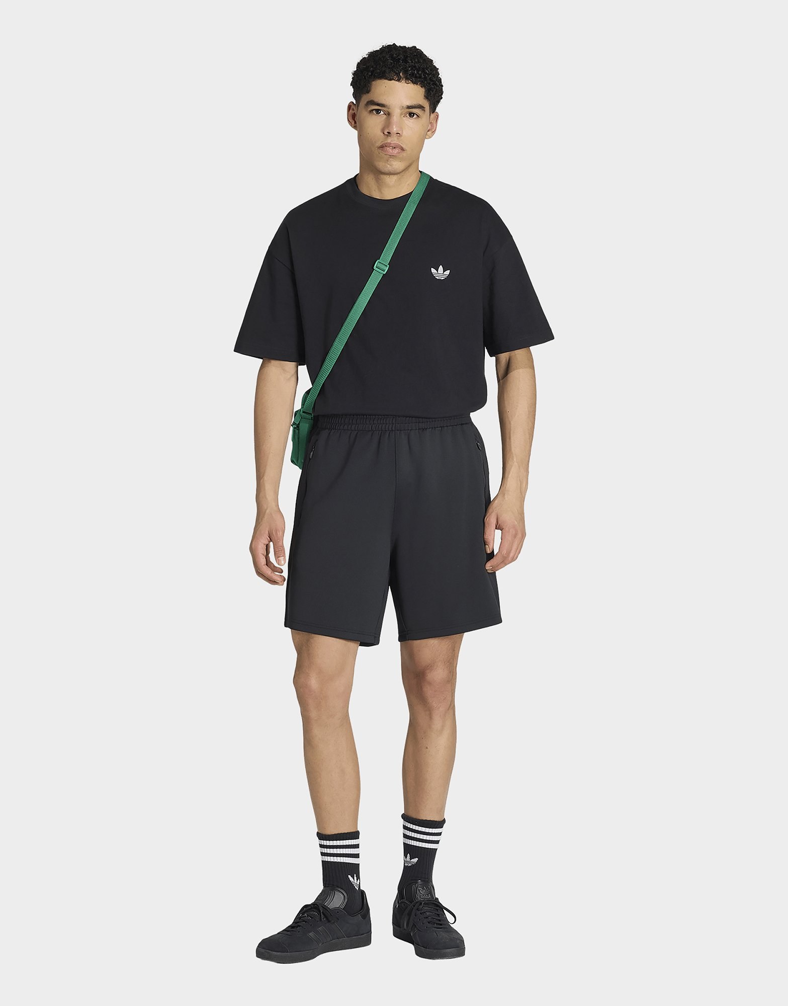 adidas TREFOIL ESSENTIALS SPACER T-SHIRT, LOCKER GESCHNITTEN