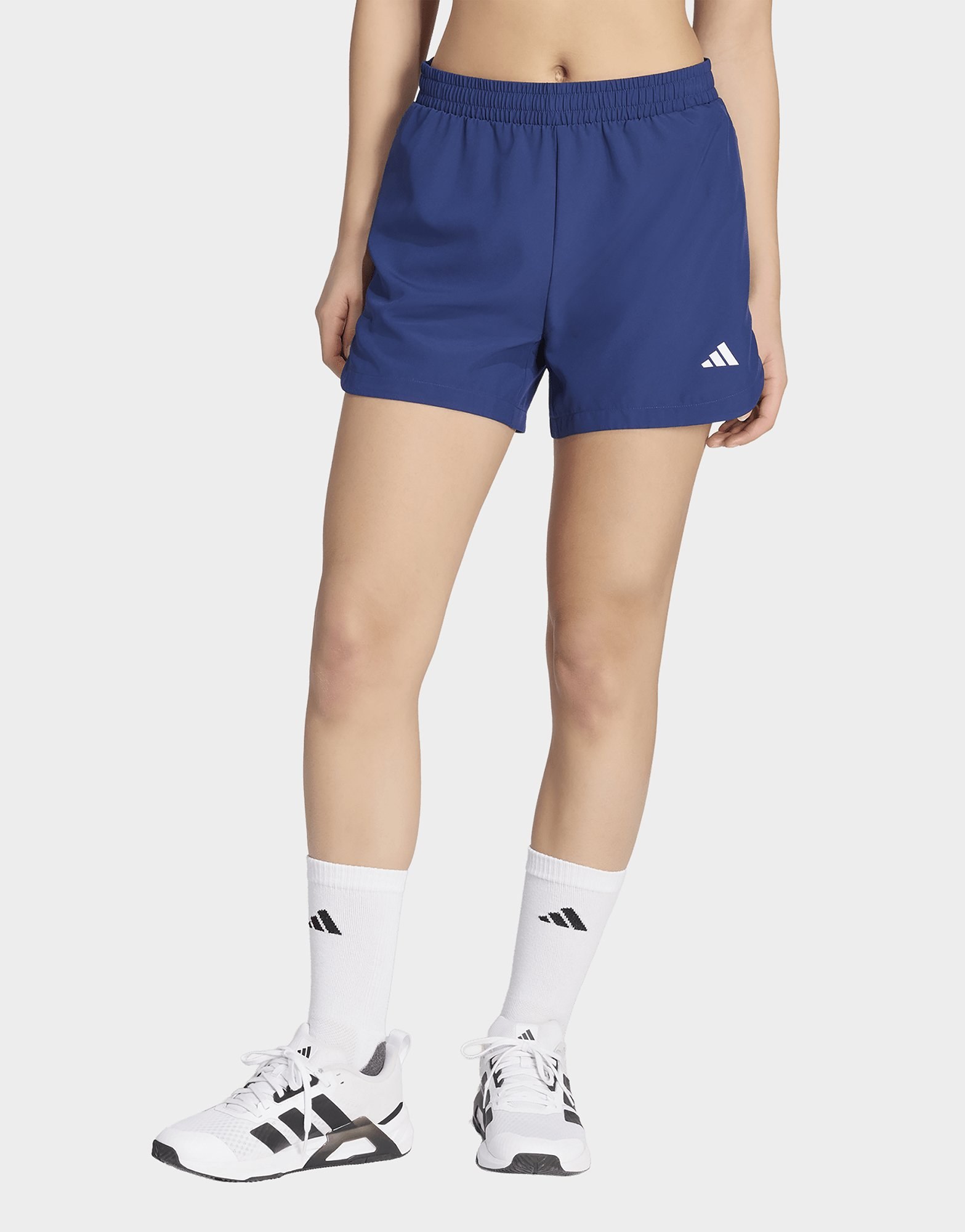 adidas 3-streifen Studio Shorts Aus Gewebtem Material