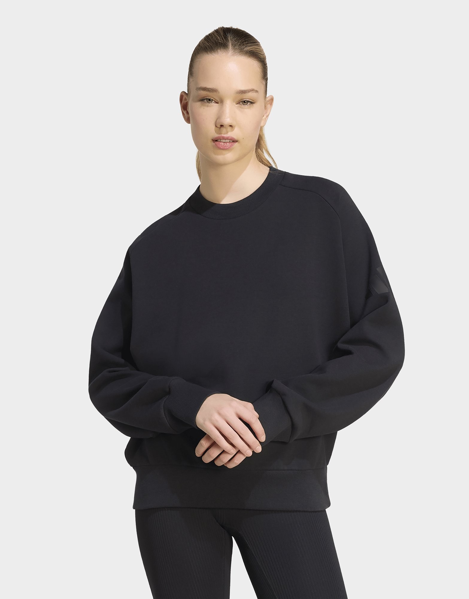 adidas Soft Lux Sweatshirt, Locker Geschnitten