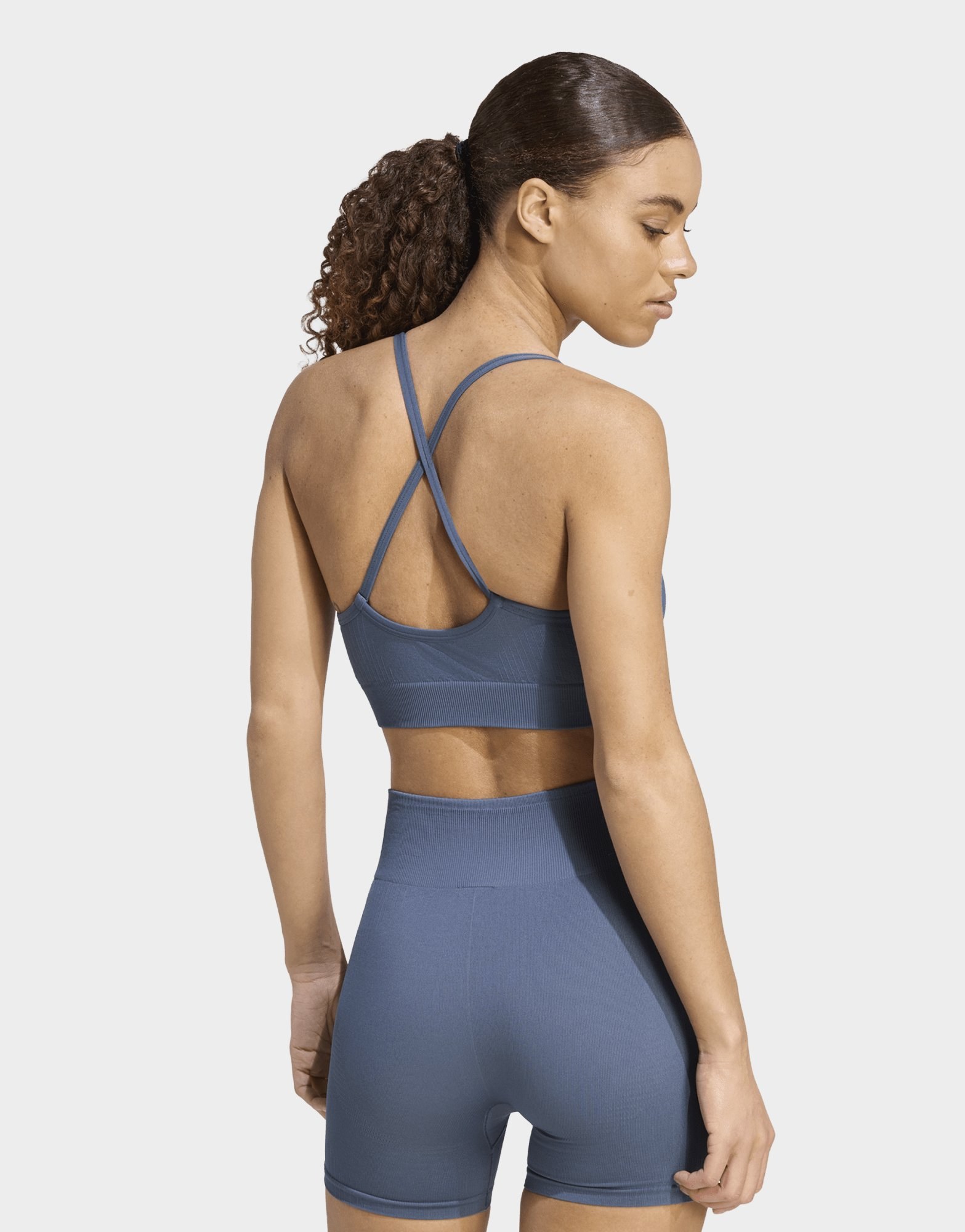 adidas Workout Essentials Leicht Stützender Strick-bh