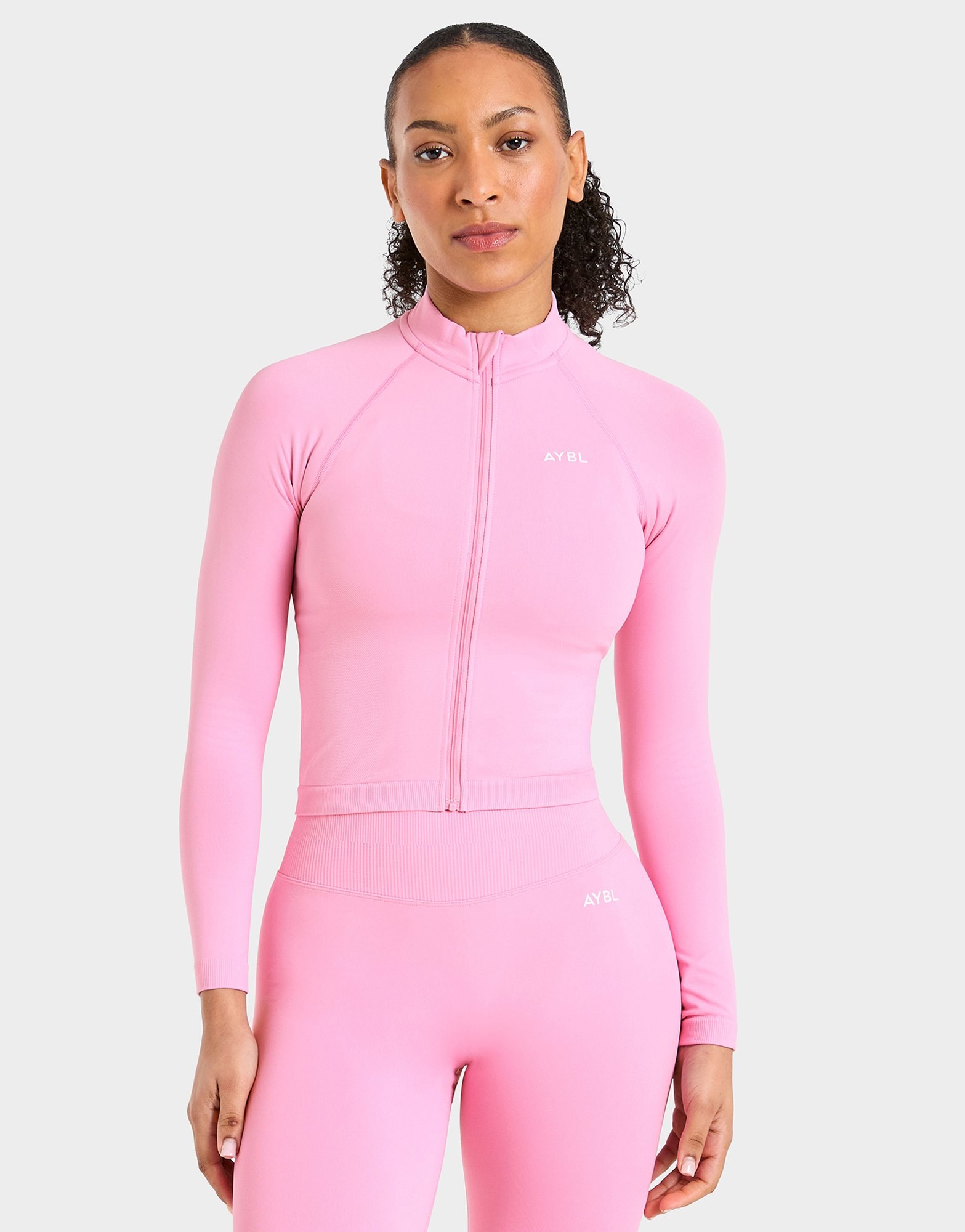 AYBL Enhance Full Zip Seamless Top