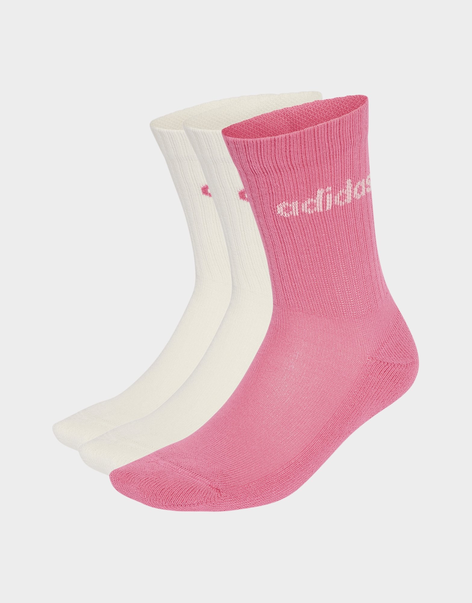 adidas Linear Crew Cushioned Socken, 3 Paar