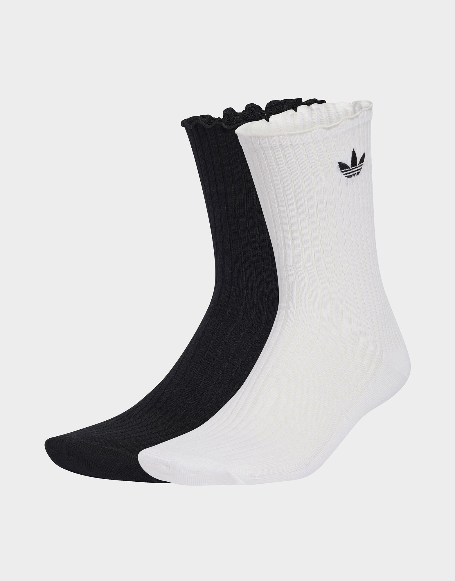 adidas Crew Socken, Rüschen, 2 Paar
