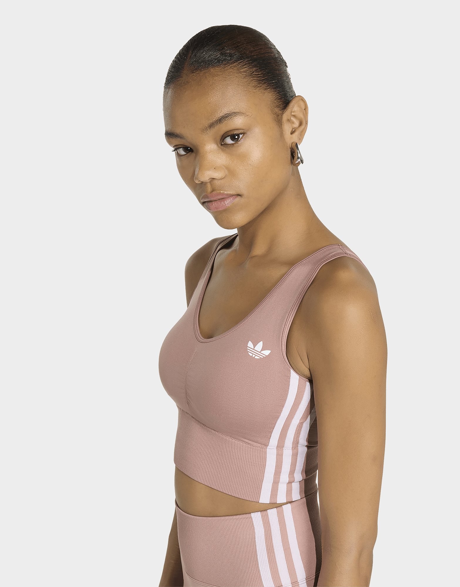 adidas Essentials 3 Stripes Seamless Bralette