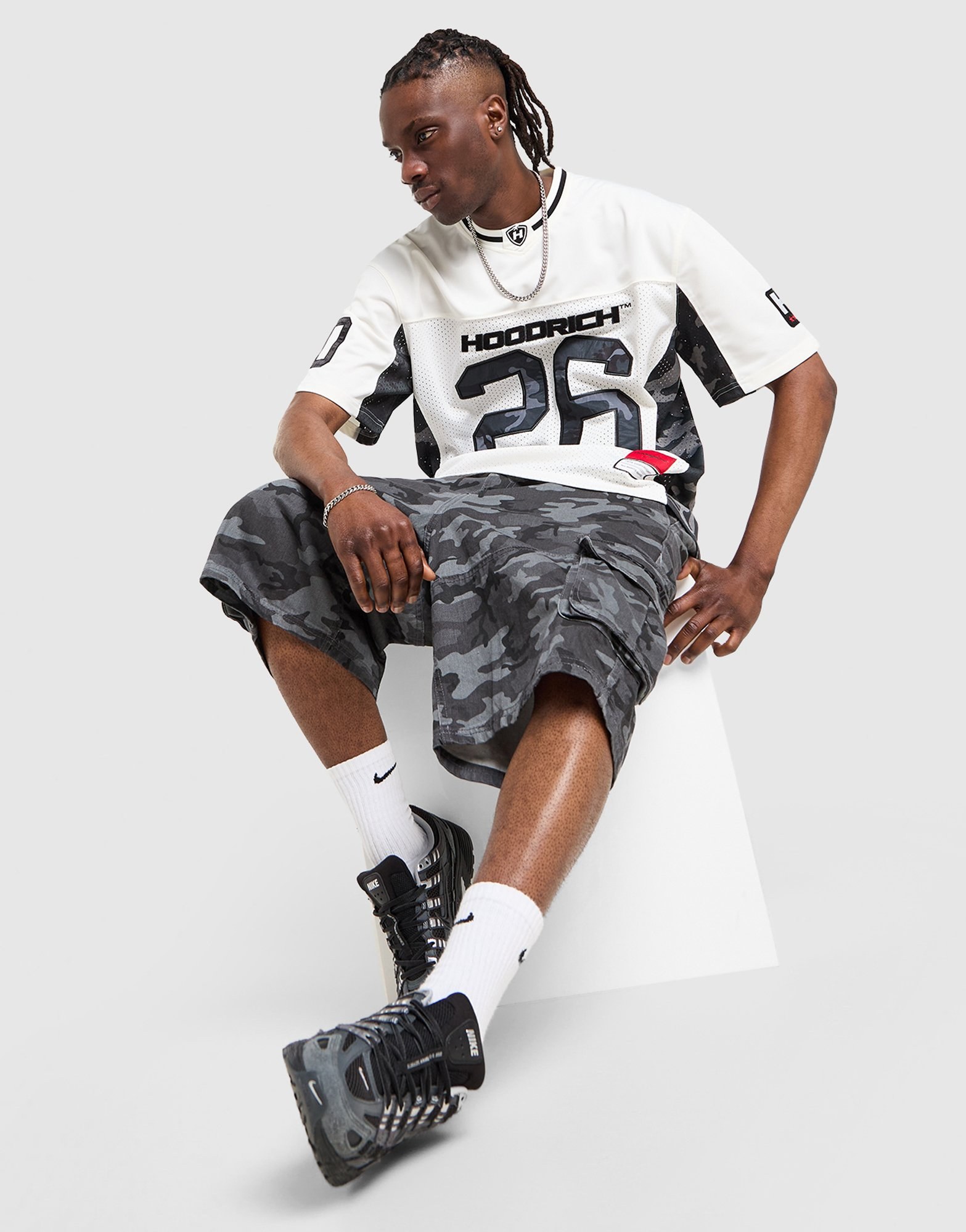 Hoodrich Ryder Camo Cargo Shorts