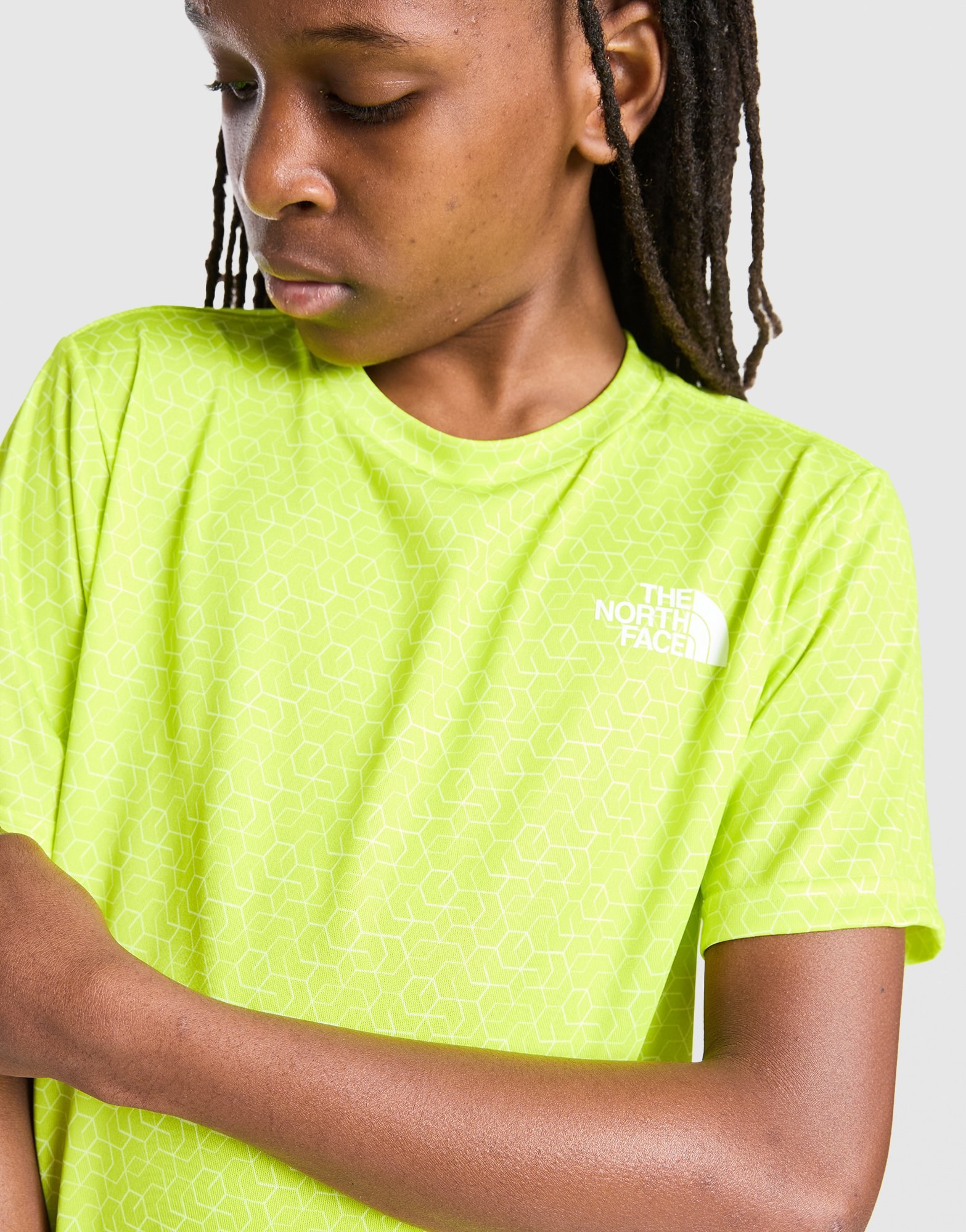 The North Face Geometric Print T-Shirt Junior