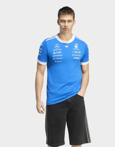 adidas Mercedes-amg Petronas Formula 1 Team Blue Wonder Driver Trikot