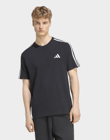 adidas Essentials 3-streifen T-shirt, Single Jersey, Branding