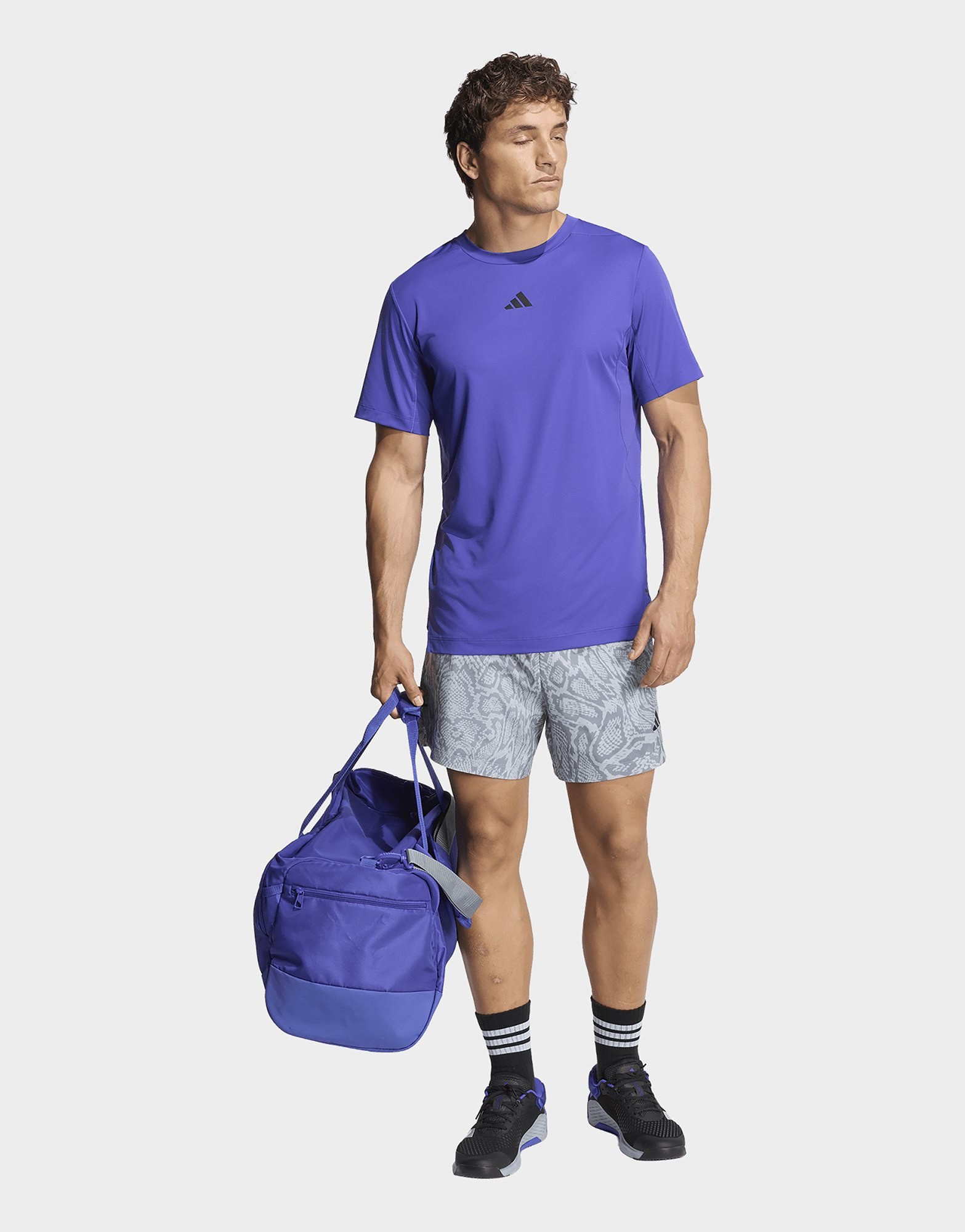 adidas D4t Primelift 3-streifen T-shirt