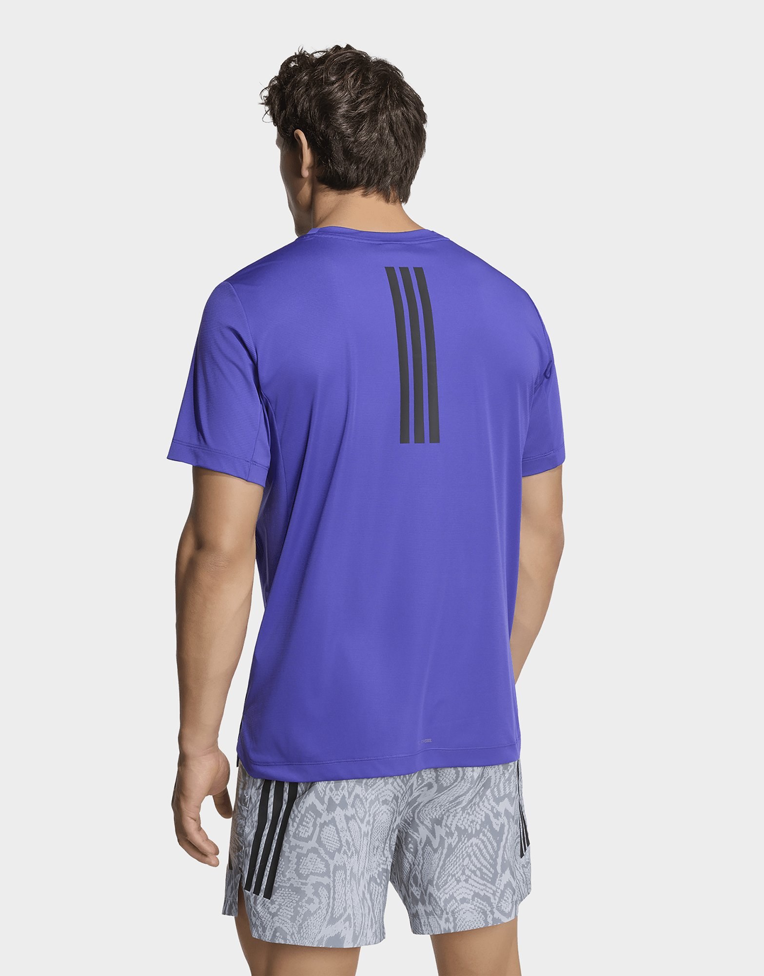 adidas D4t Primelift 3-streifen T-shirt