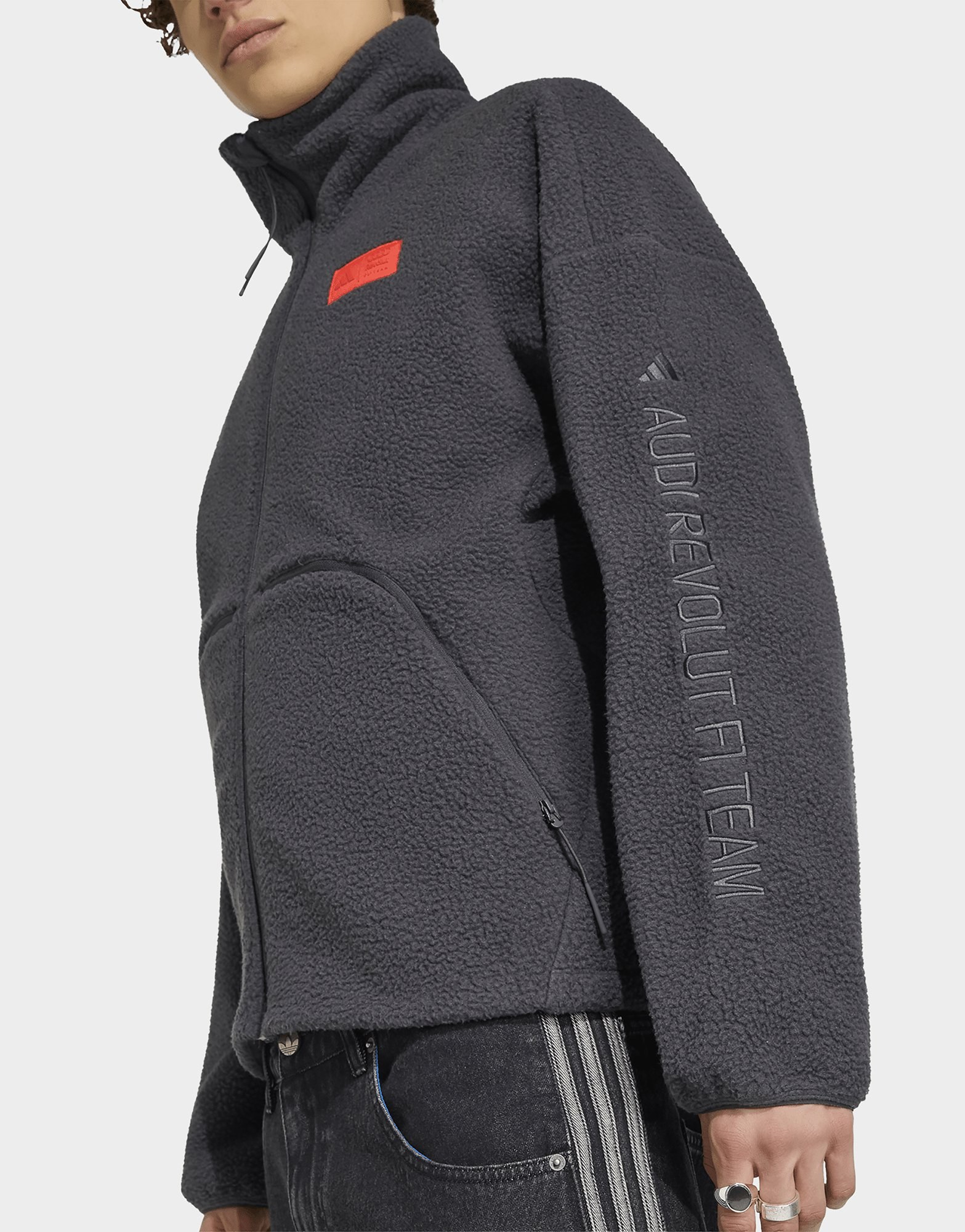 adidas Audi Revolut F1 Team Elevated Polarfleece Jacke