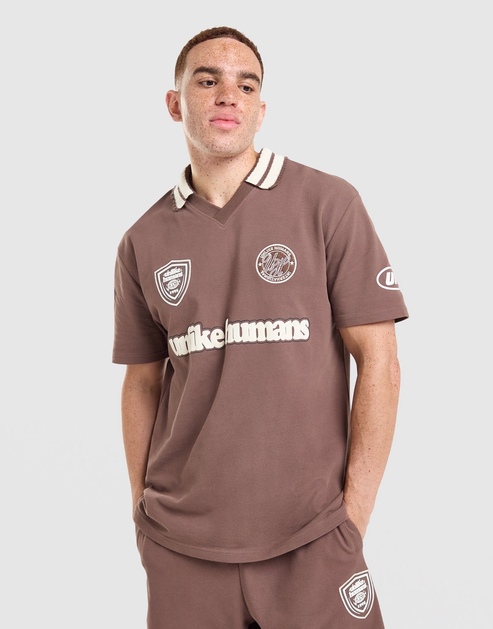 Unlike Humans Goal Poloshirt