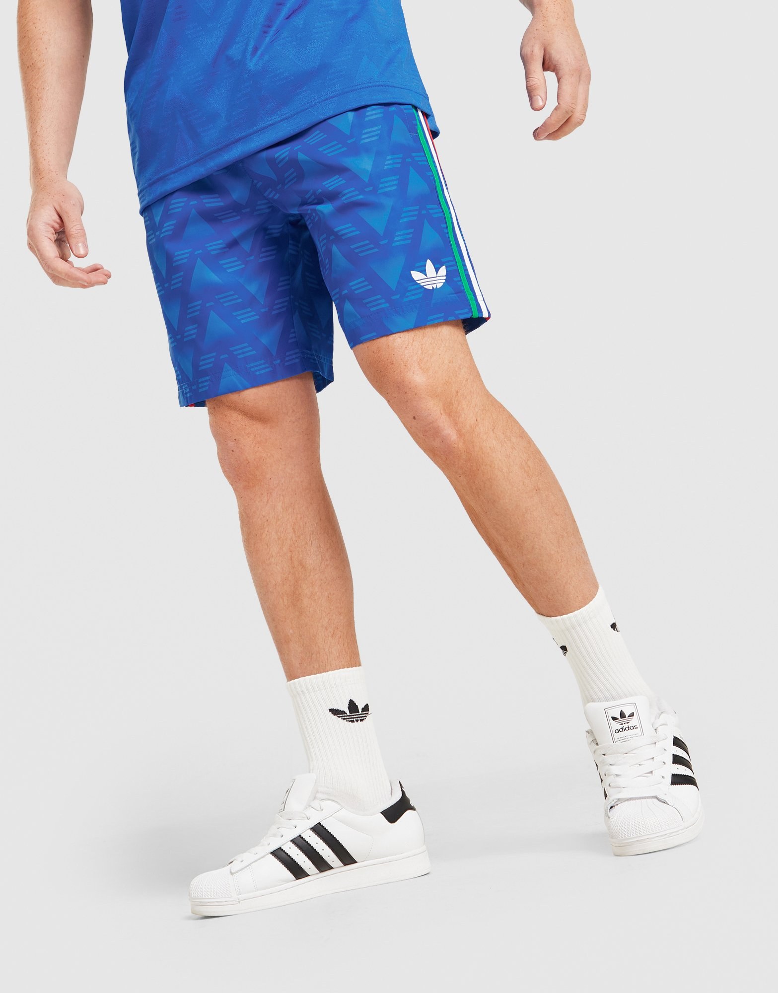 adidas Originals Allover-Print Woven Shorts