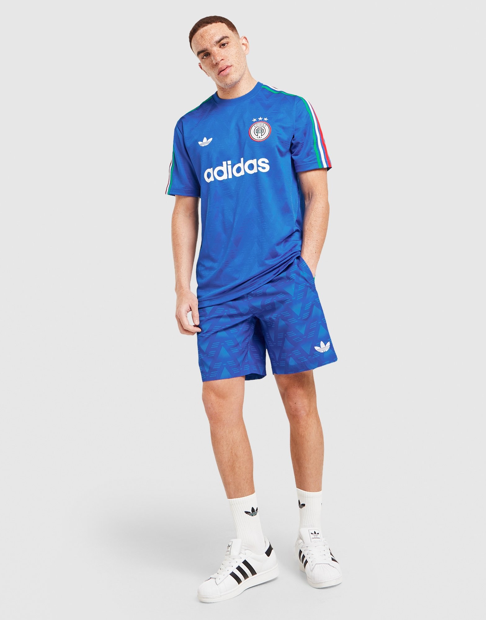 adidas Originals Allover-Print Woven Shorts