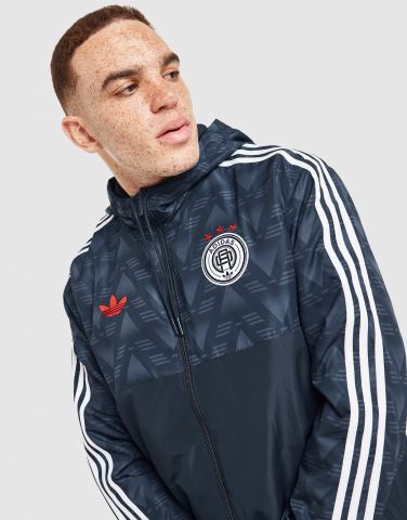 adidas Originals Allover-Print Windbreaker Jacke