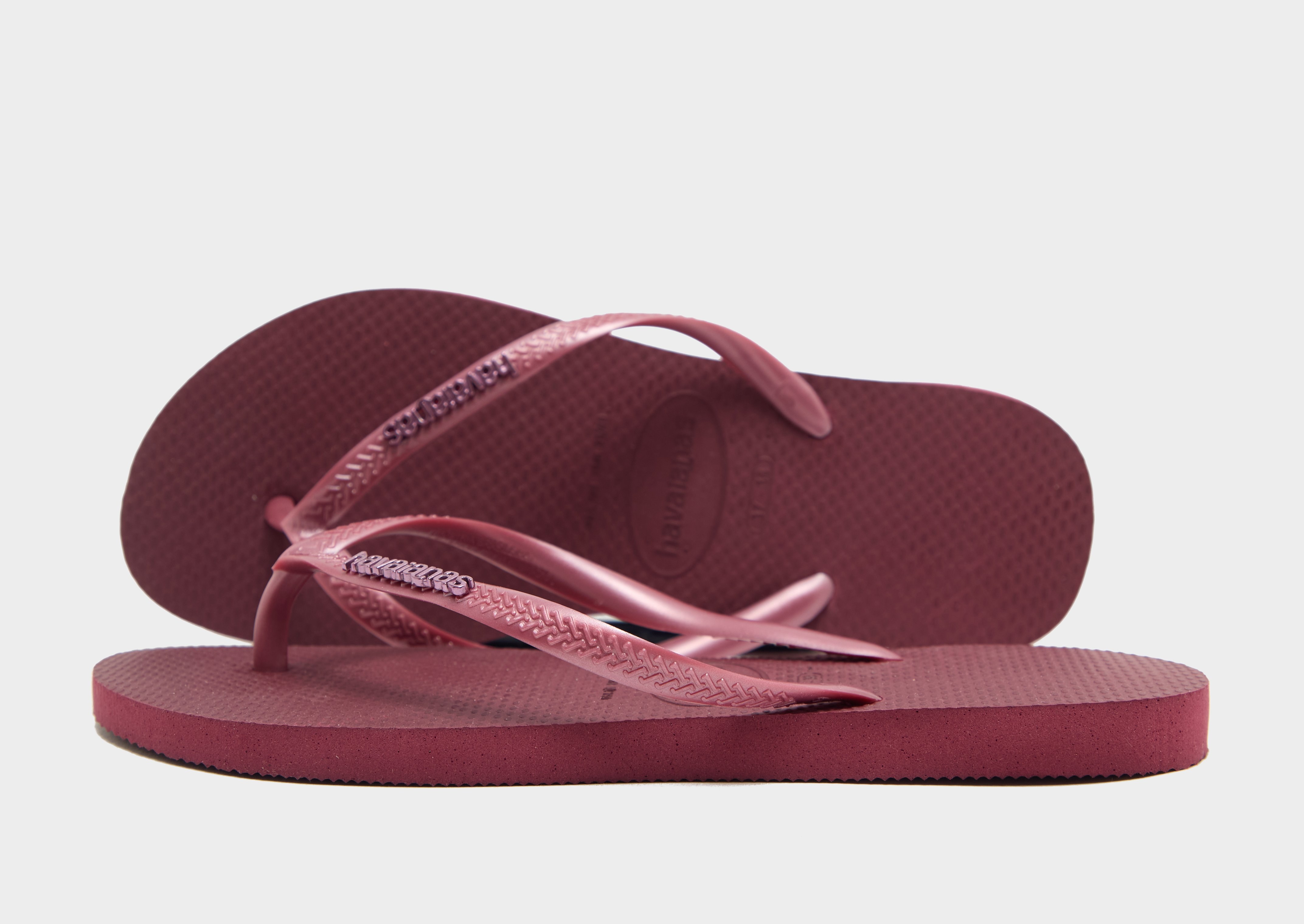 Havaianas Slim Logo Metallic Flip-Flops Damen