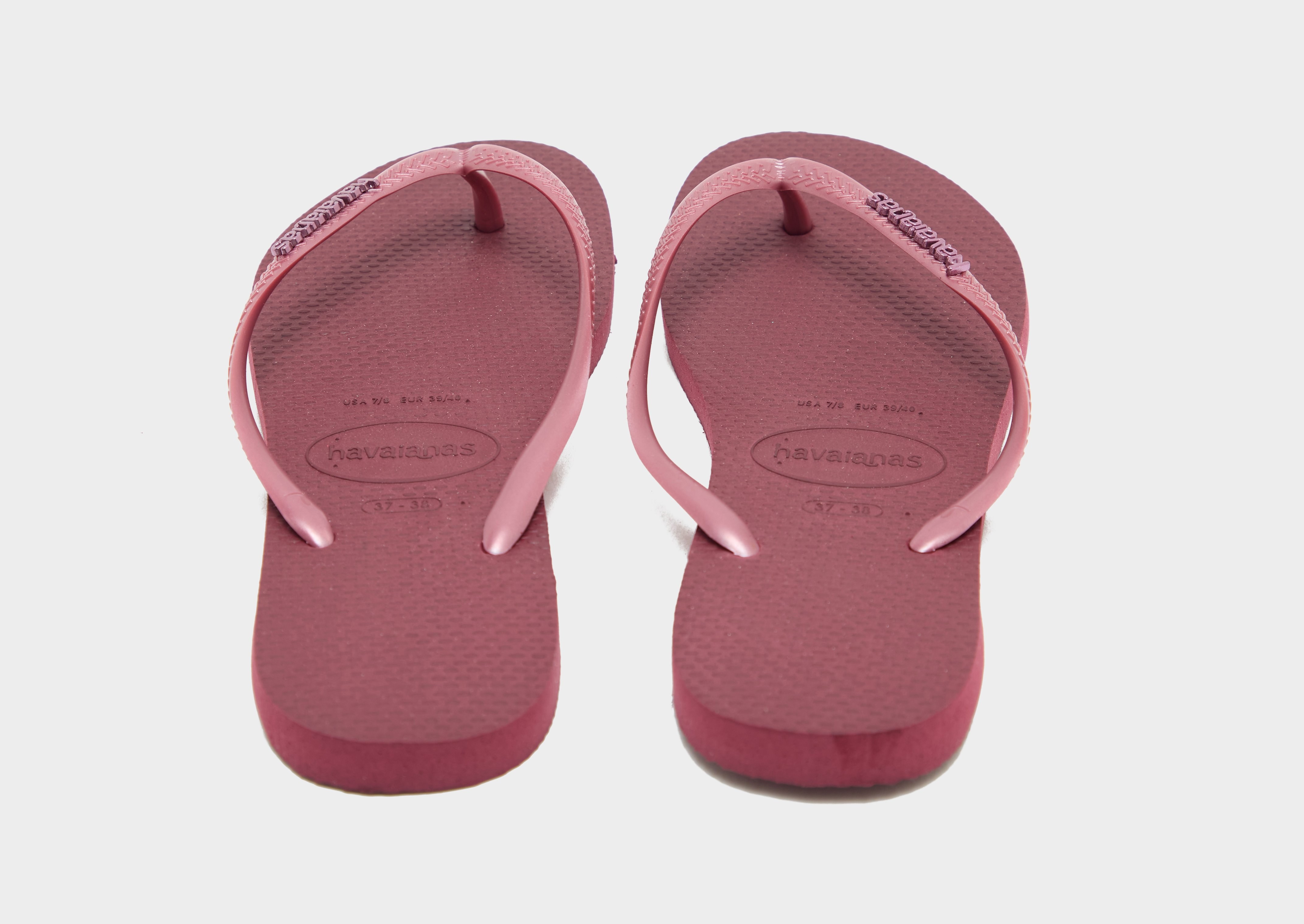 Havaianas Slim Logo Metallic Flip-Flops Damen
