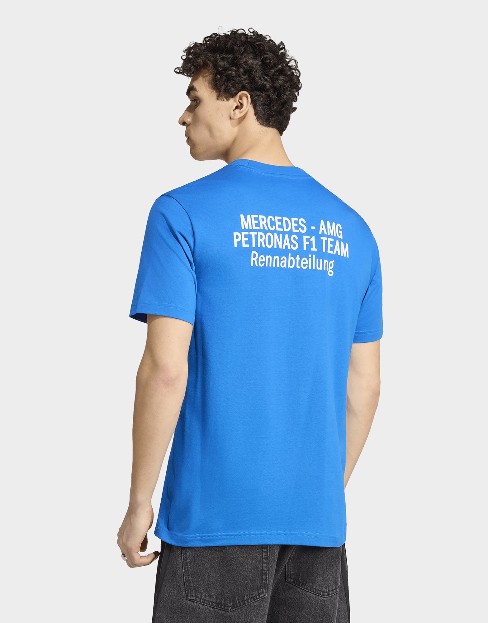 adidas Mercedes-amg Petronas Formula 1 Team Blue Wonder T-shirt