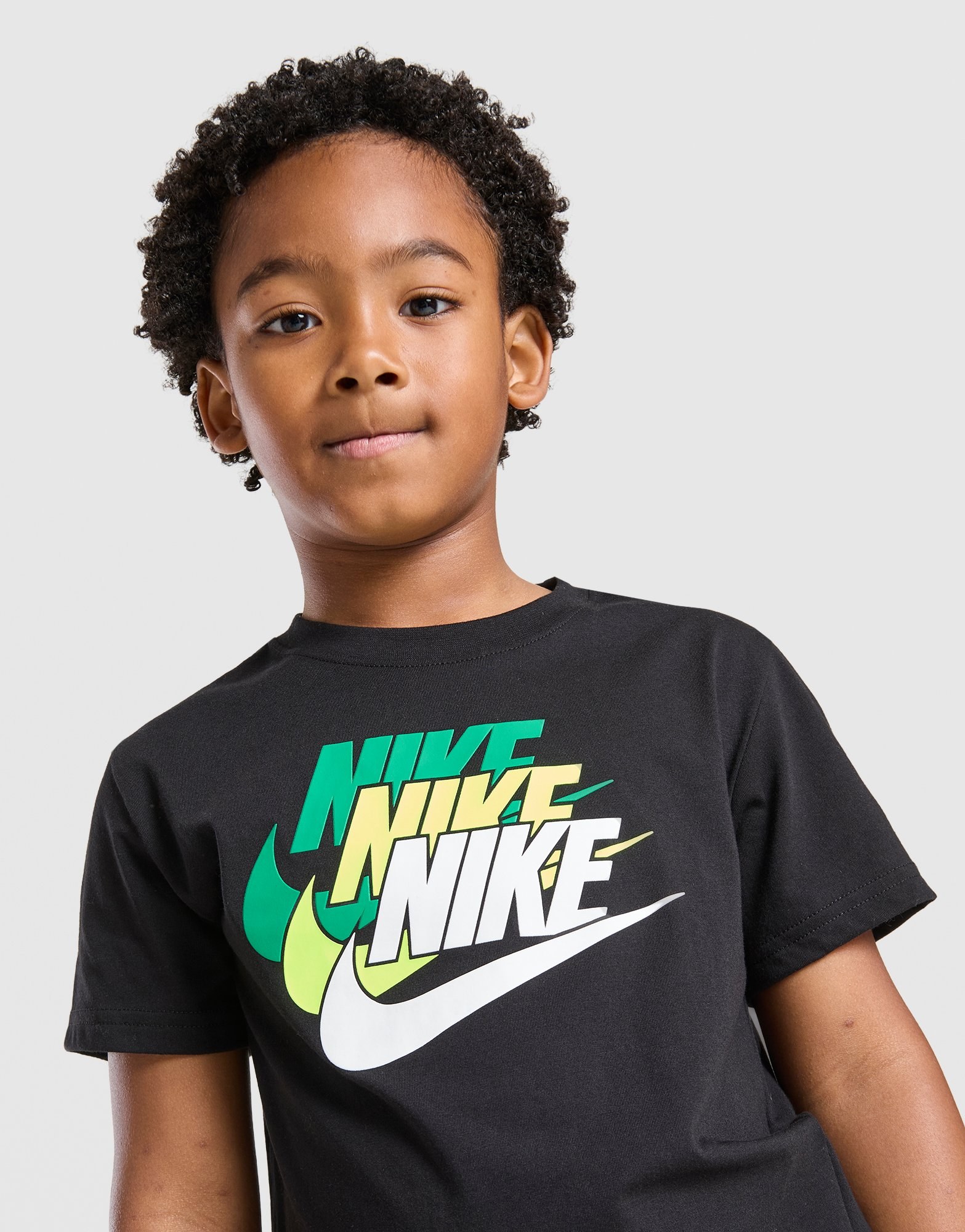 Nike Repeat Logo T-Shirt/Shorts Set Children