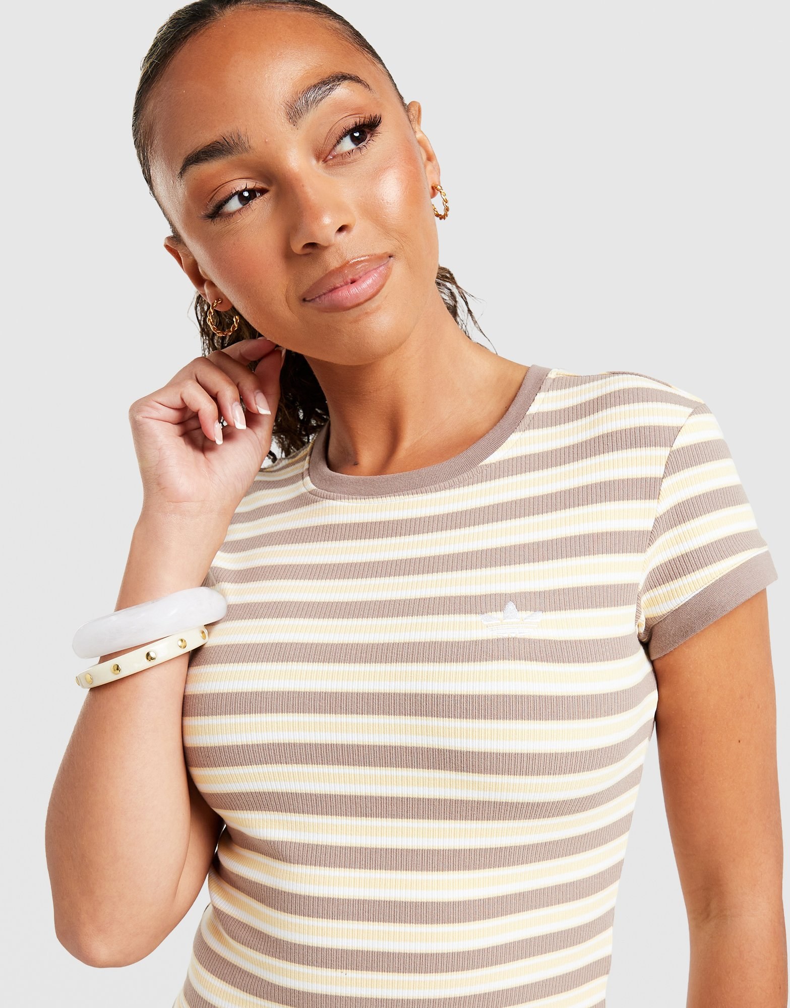 adidas Originals Stripe Slim T-Shirt
