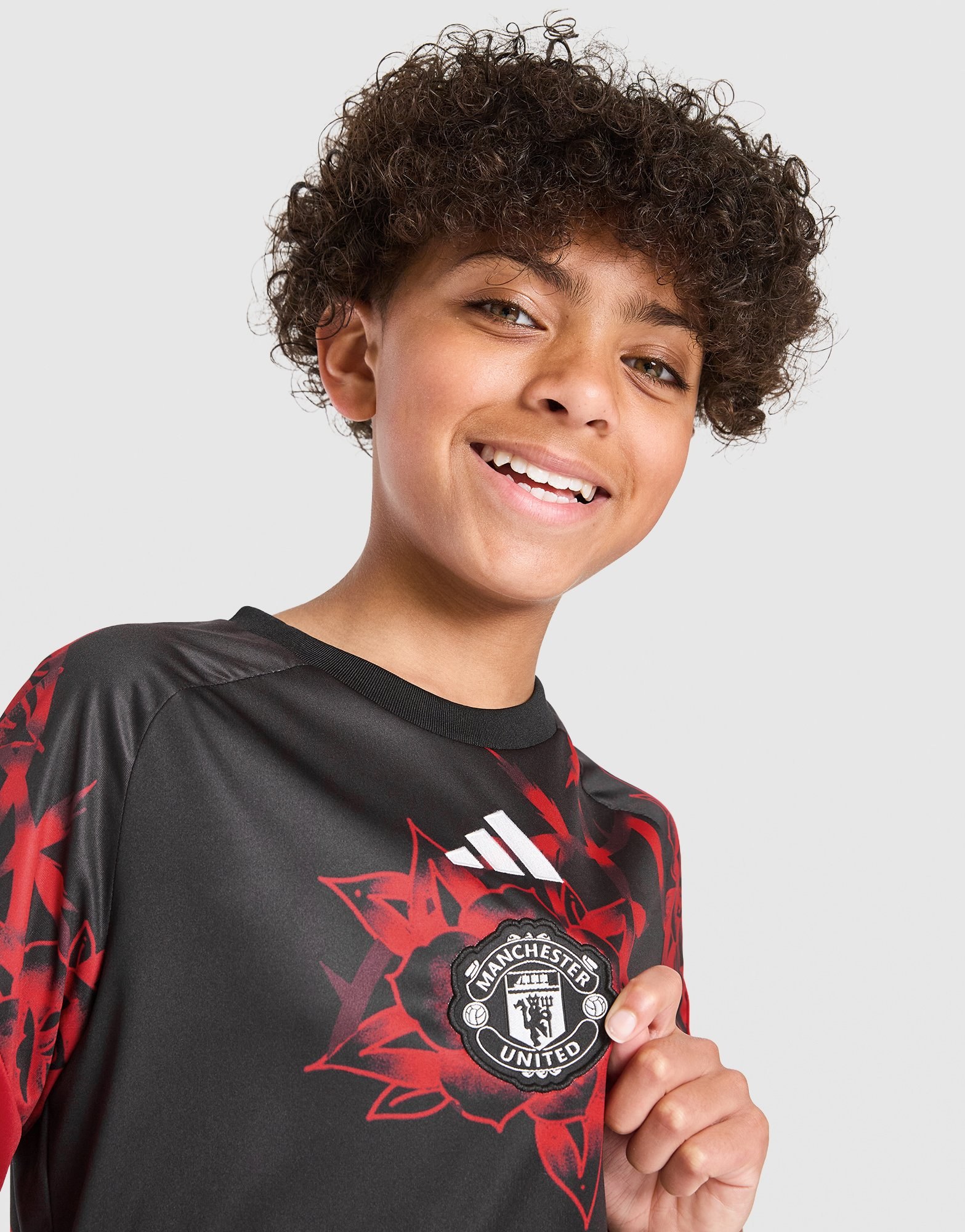 adidas Manchester United 26/27 Kids Pre-match Trikot
