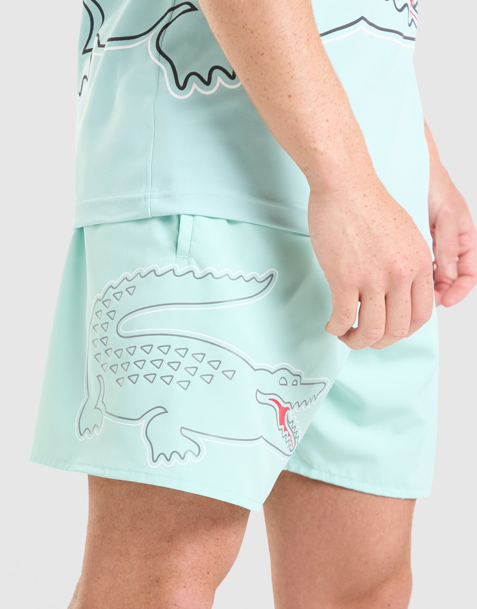 Lacoste Croc Wrap Swim Shorts