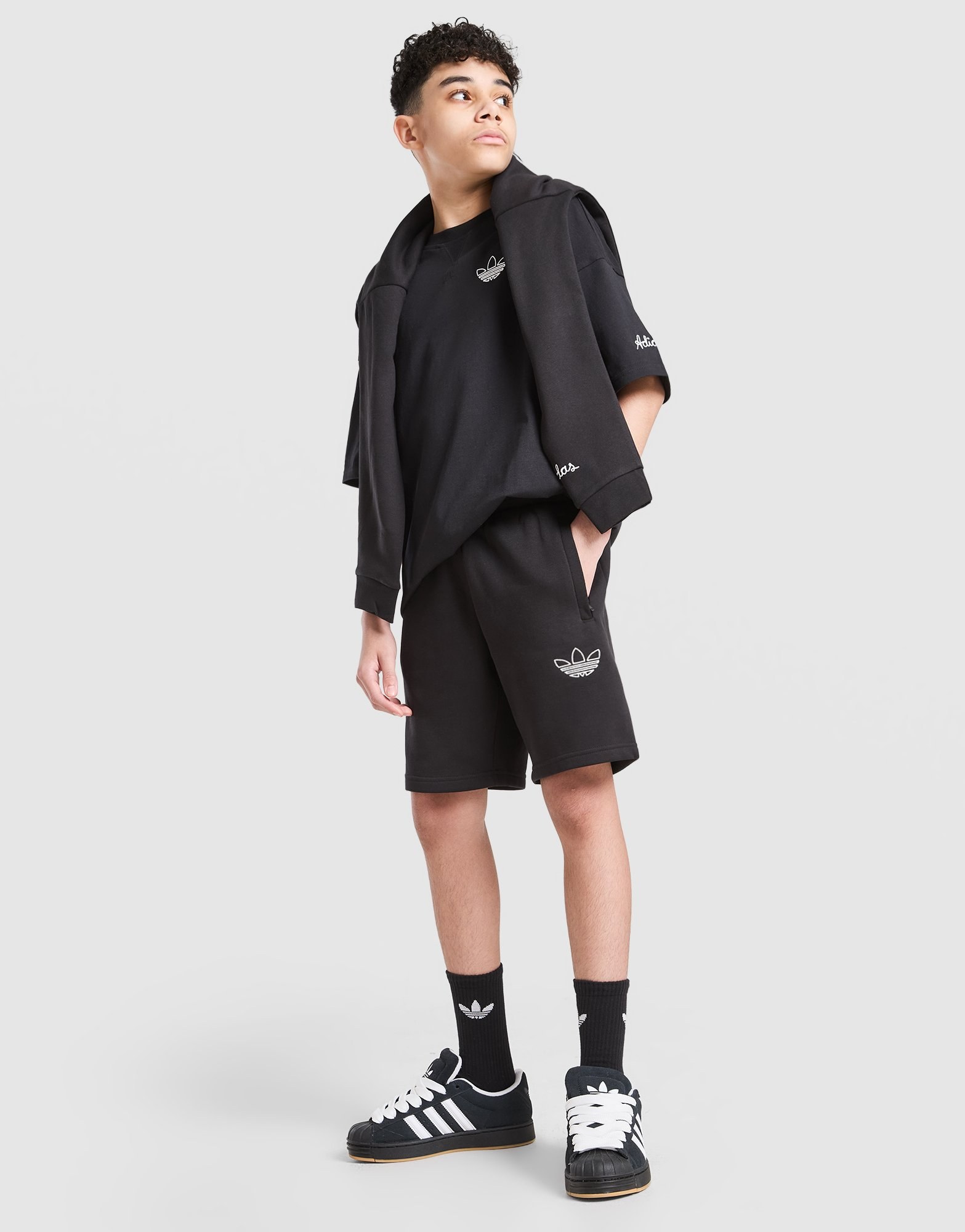 adidas Originals Chain Stitch Shorts Kinder