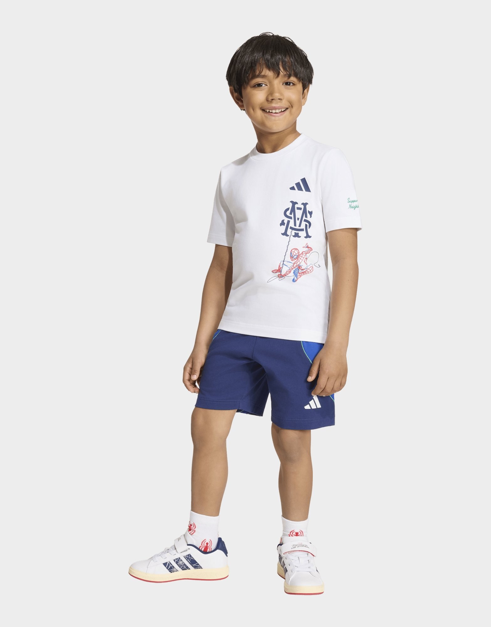 adidas Marvel Spider-man Set, T-shirt Und Shorts