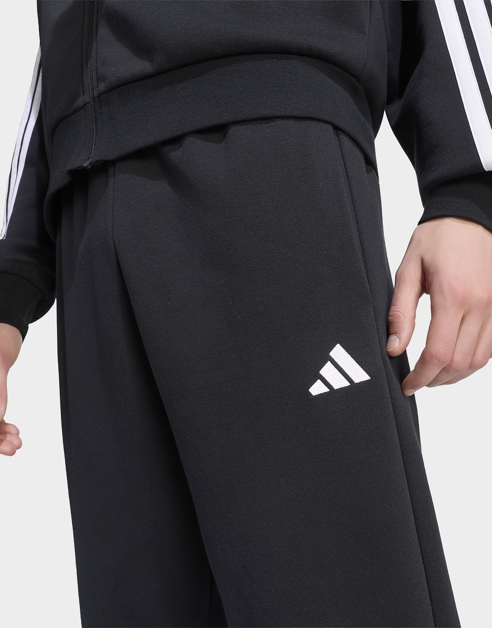 adidas 3-streifen Fleece Trainingsanzug