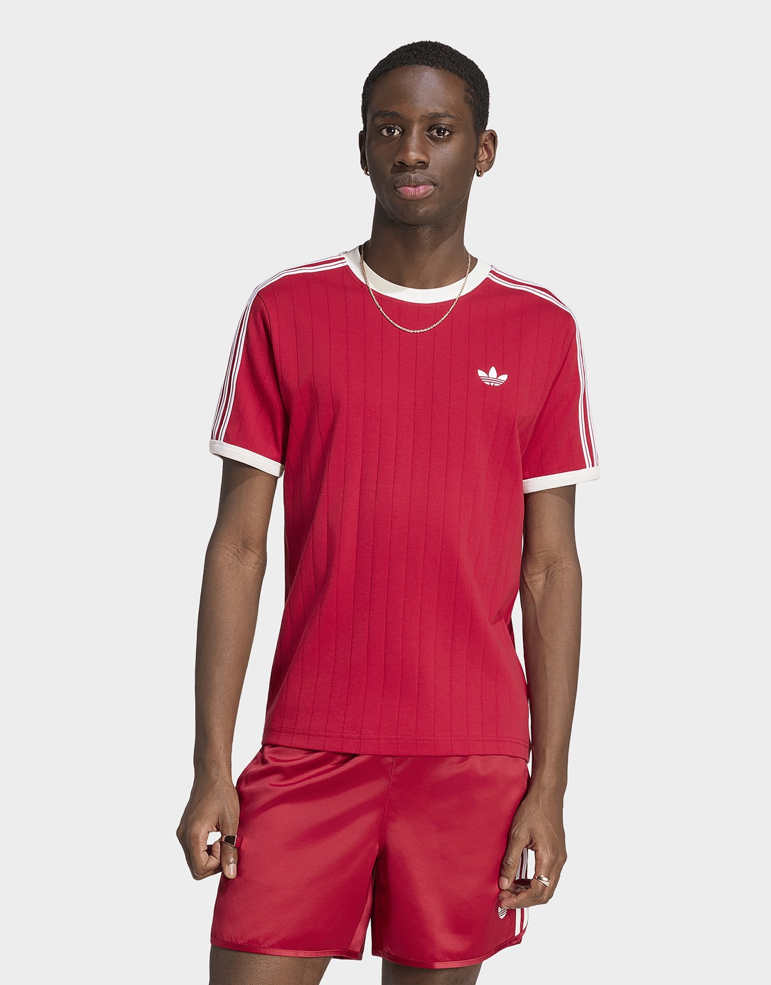 adidas Drop Needle 3-streifen T-shirt