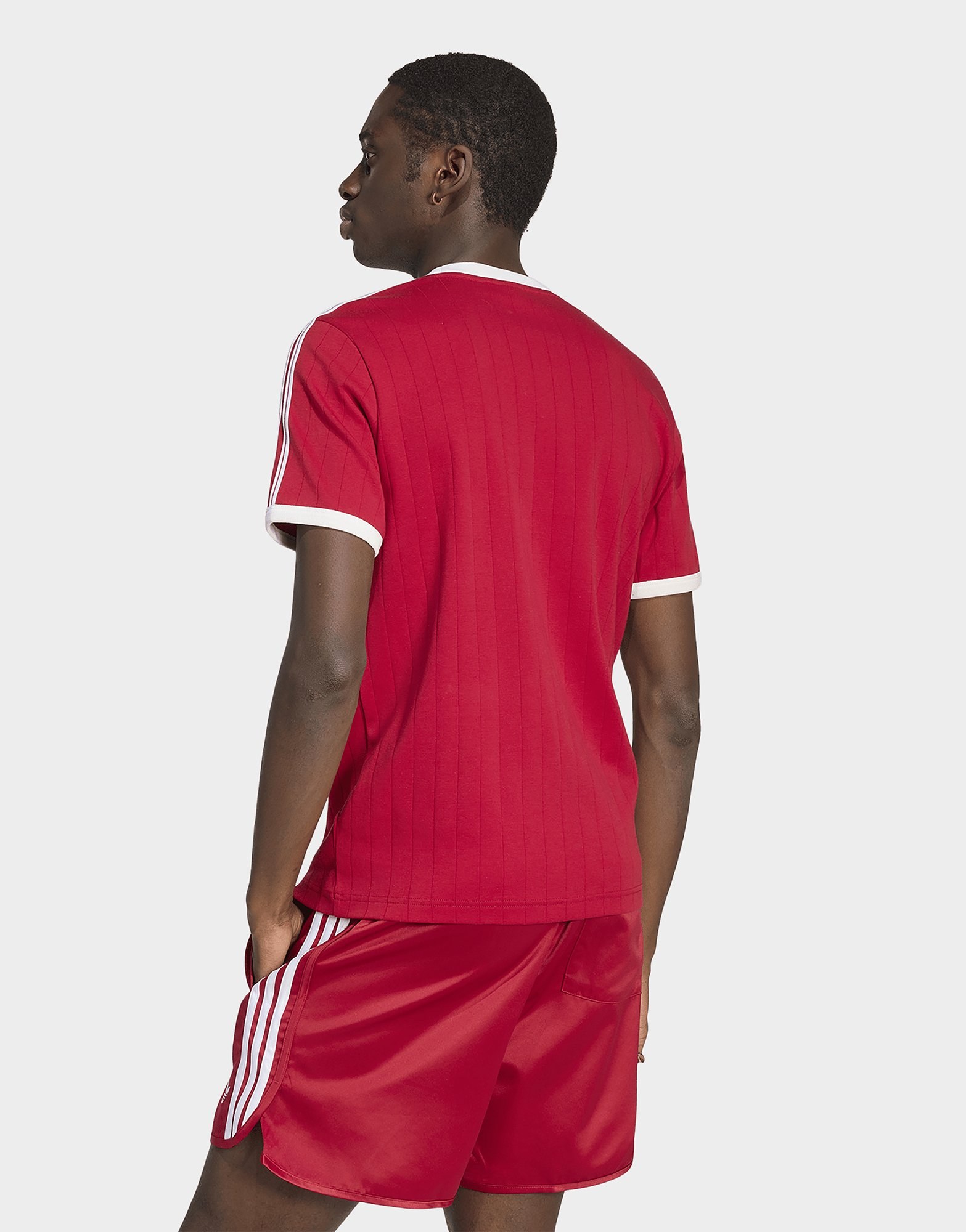 adidas Drop Needle 3-streifen T-shirt