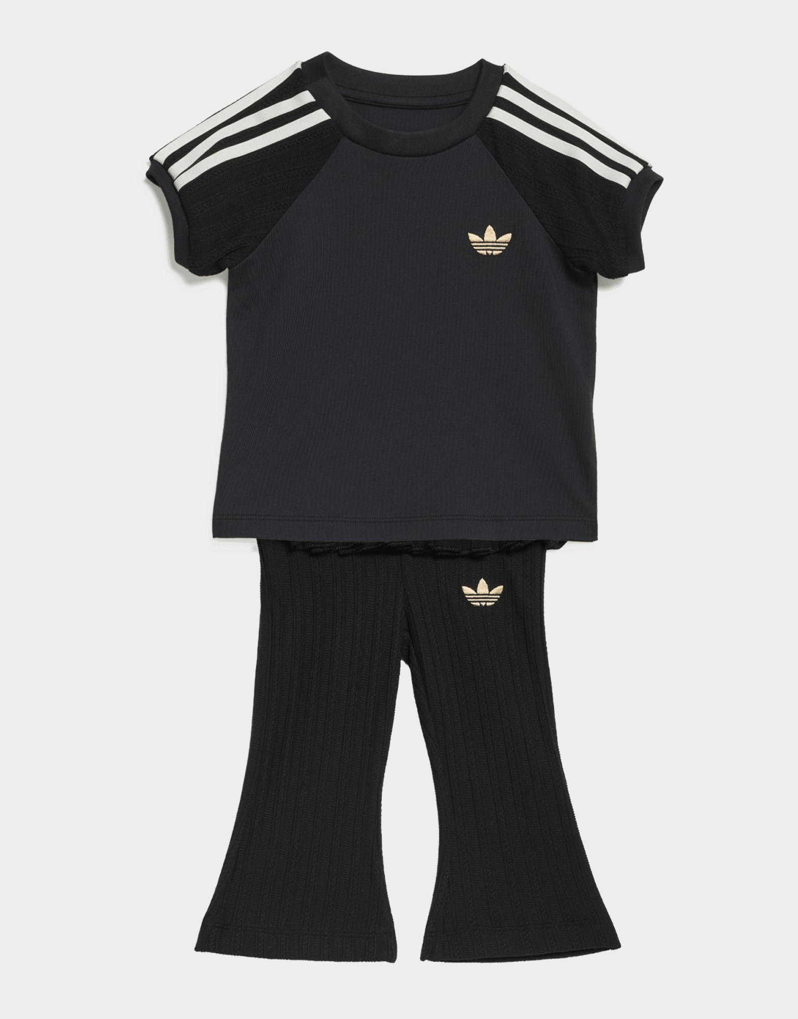 adidas T-shirt Leggings Set, Schmal Geschnitten, Strick