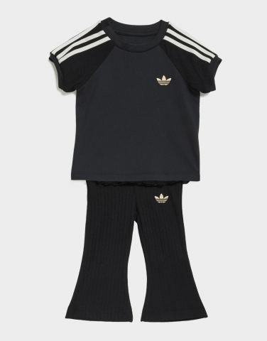 adidas T-shirt Leggings Set, Schmal Geschnitten, Strick