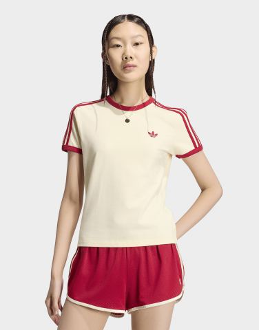 adidas Originals 3-streifen Slim T-shirt