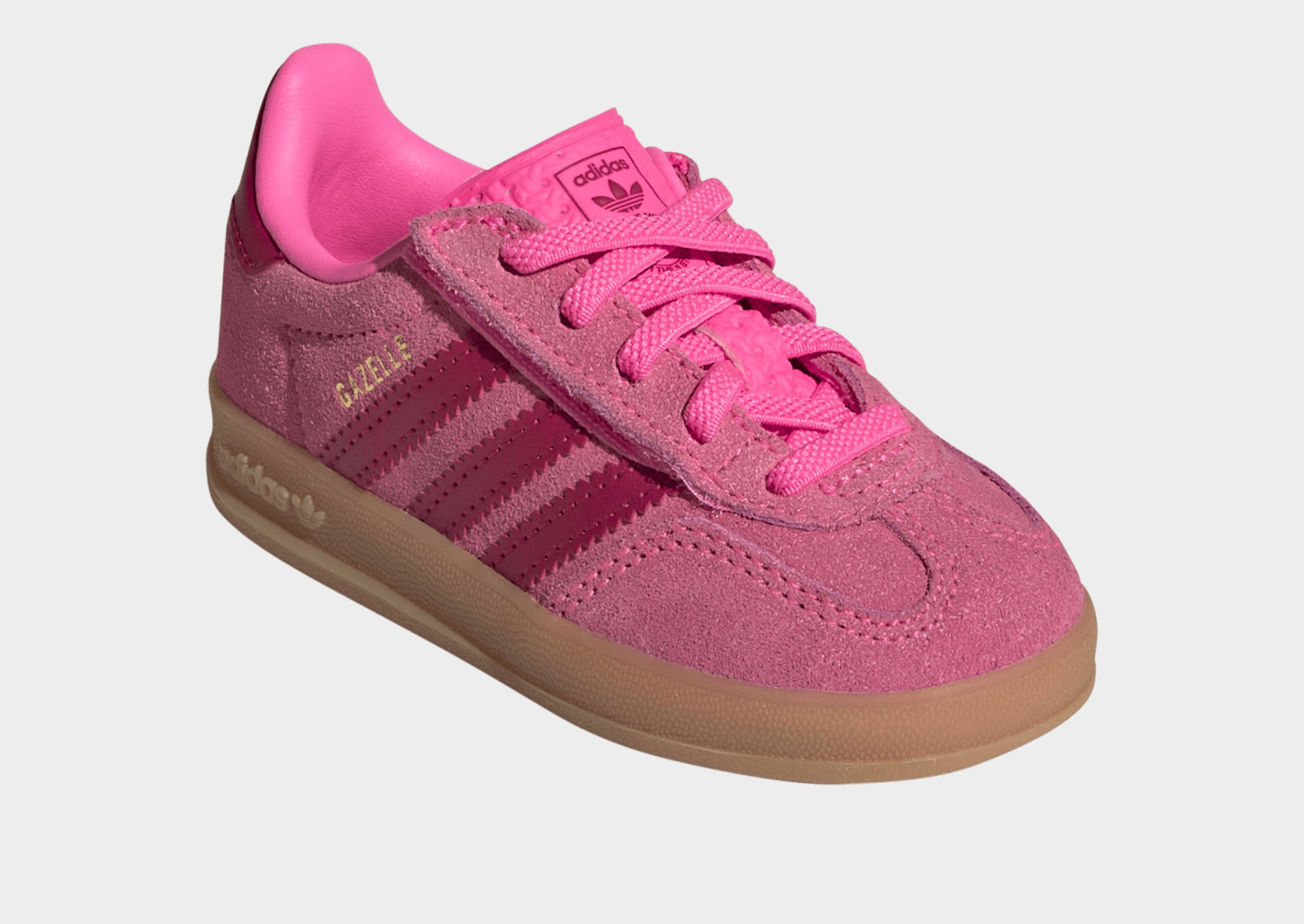 adidas Gazelle Hallenschuh, Komfortverschluss, Elastische Schnürsenkel