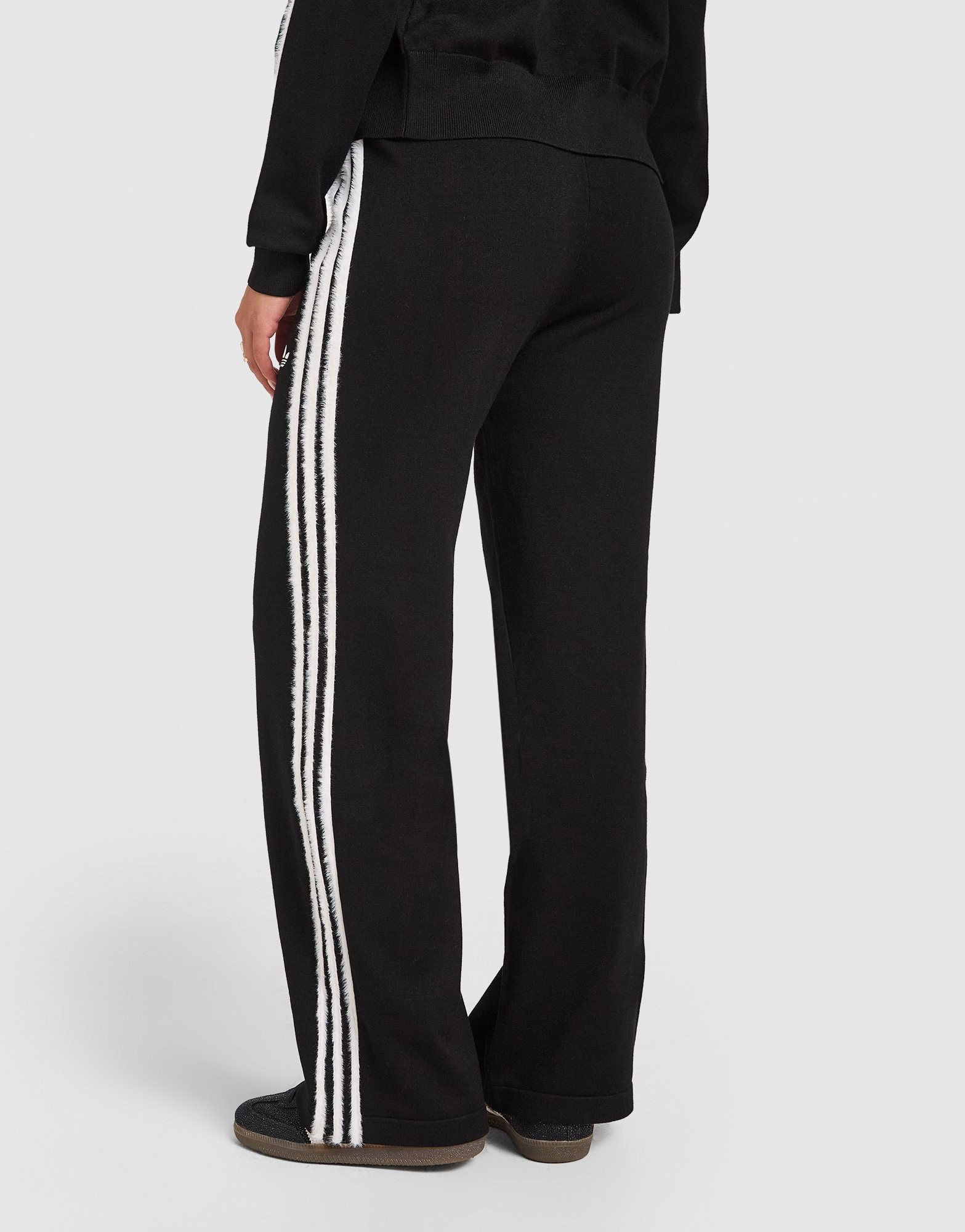 adidas Originals Fluffy 3-Stripes Knit Joggers