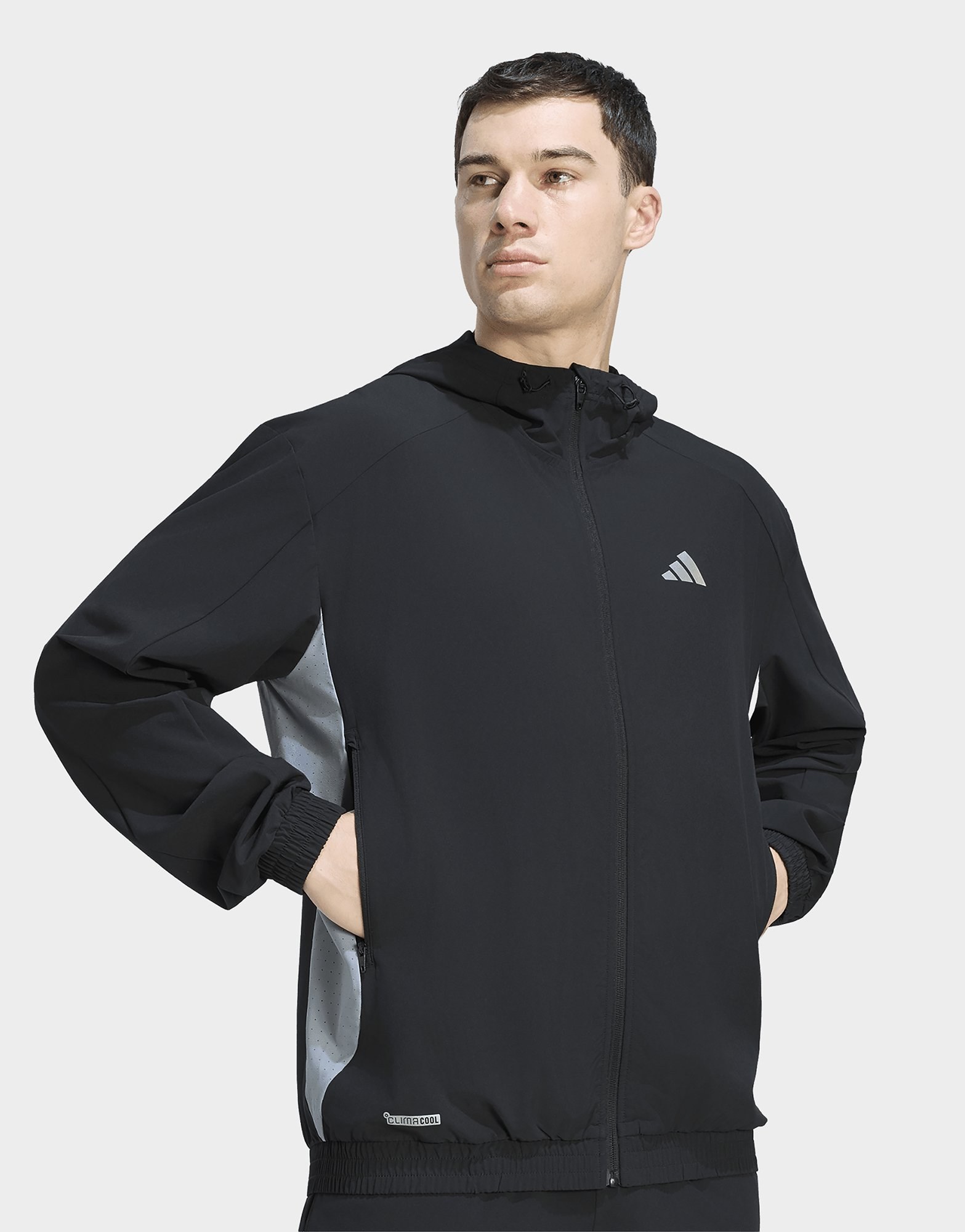 adidas TECH APPAREL TRAININGSJACKE, COLOURBLOCKING