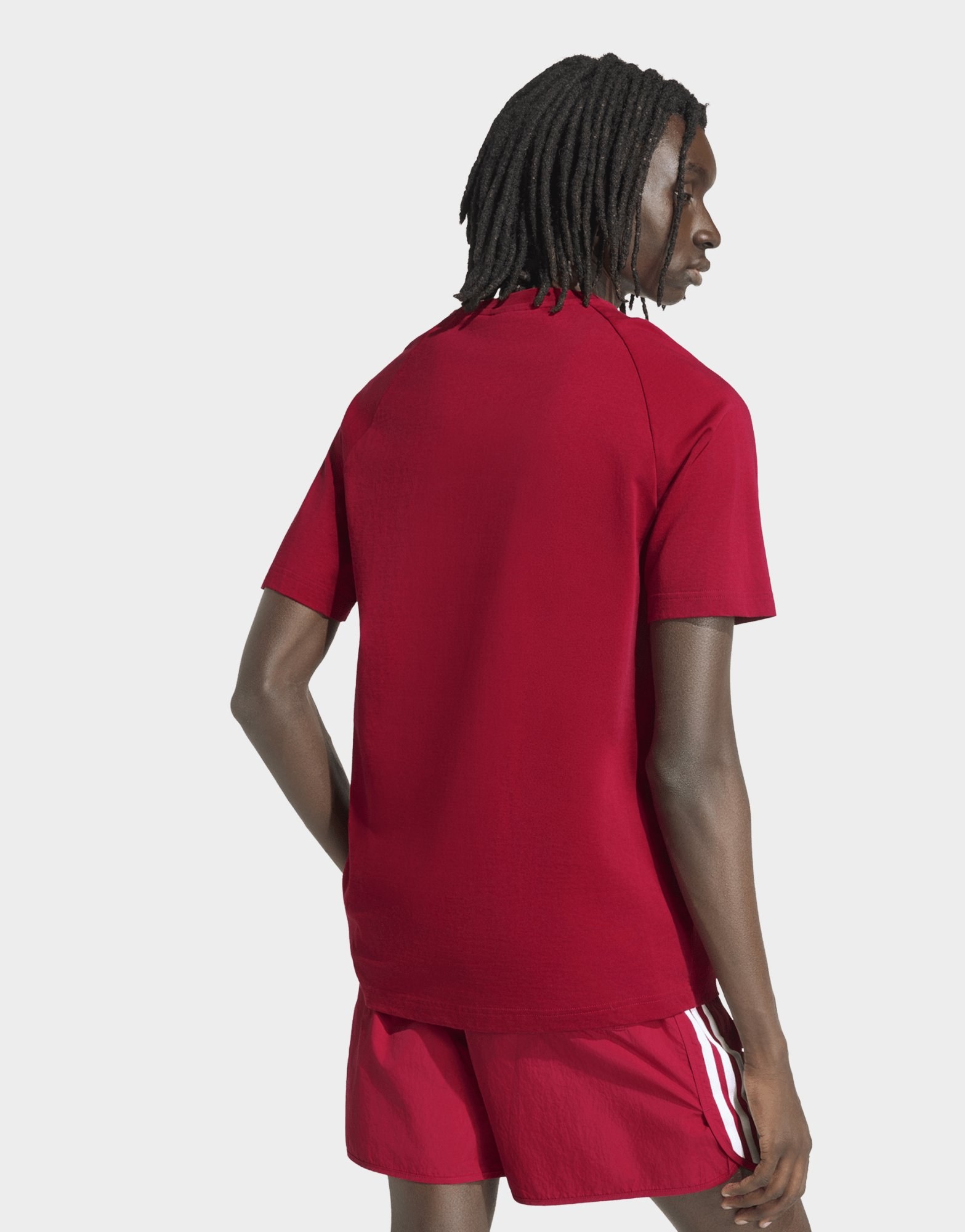 adidas T-shirt, Streifen Auf Der Brust