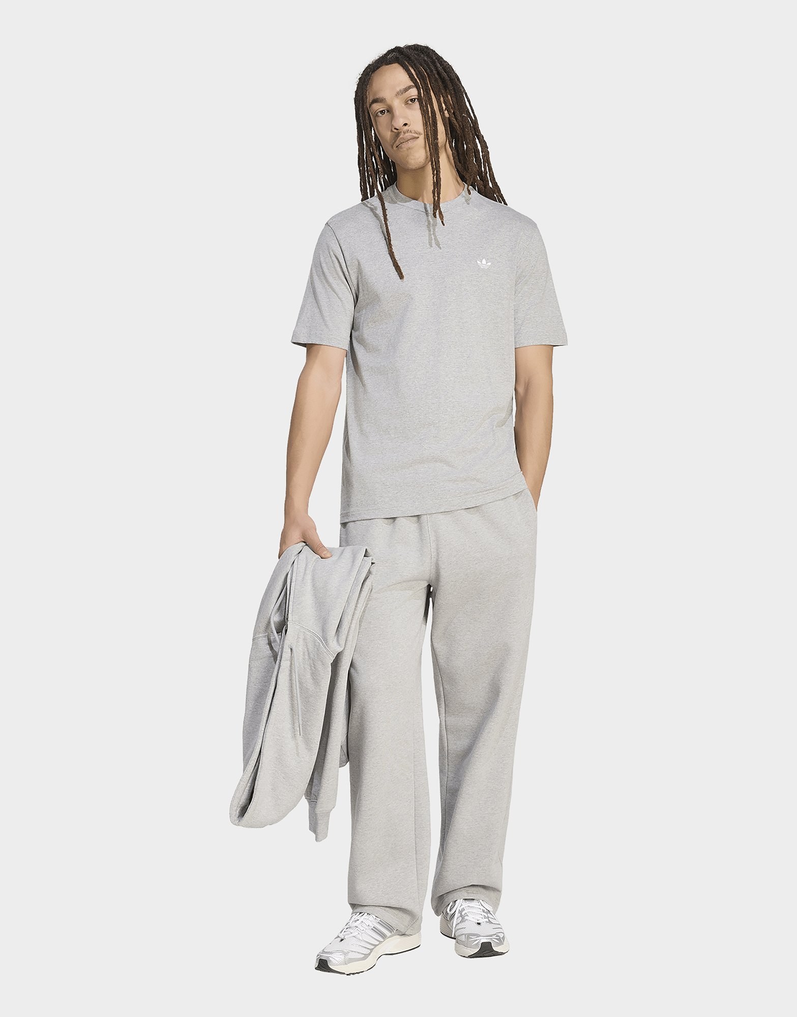 adidas Trefoil Essentials Hose, Offener Saum