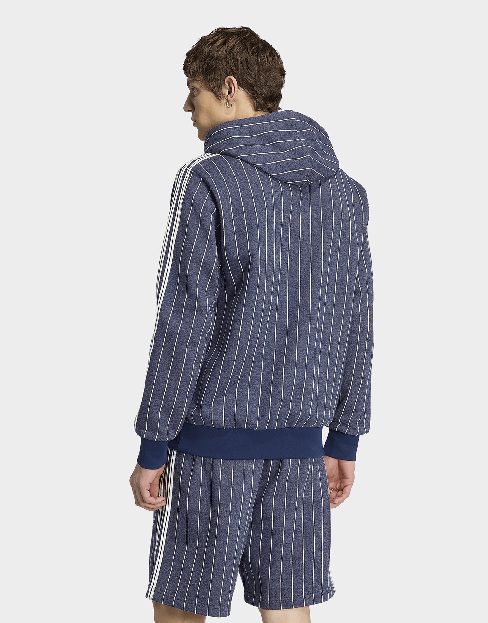 adidas Hoodie Mit Nadelstreifen